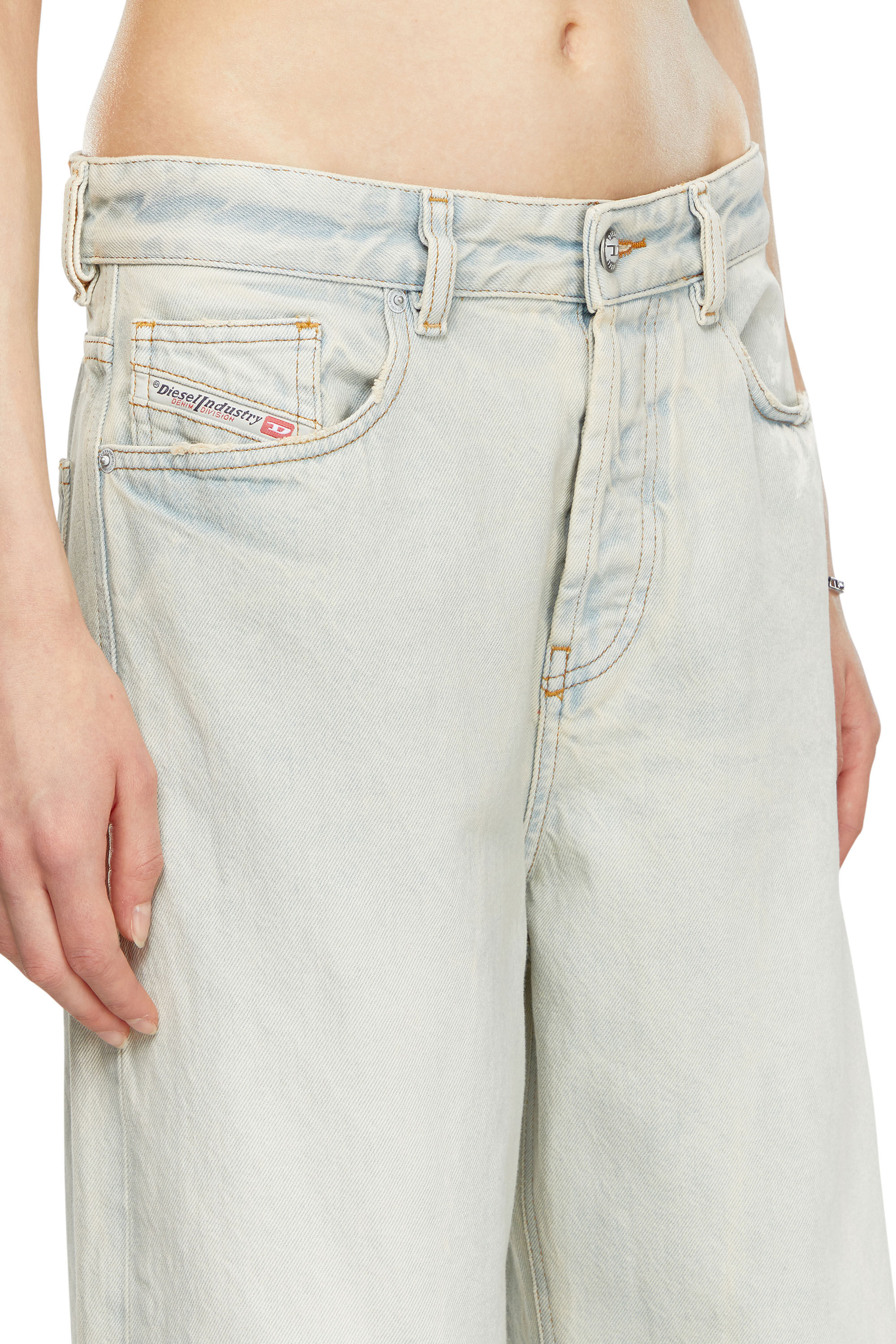 Diesel - Relaxed Jeans 1996 D-Sire 09J81 Femme, Bleu Clair - Image 5