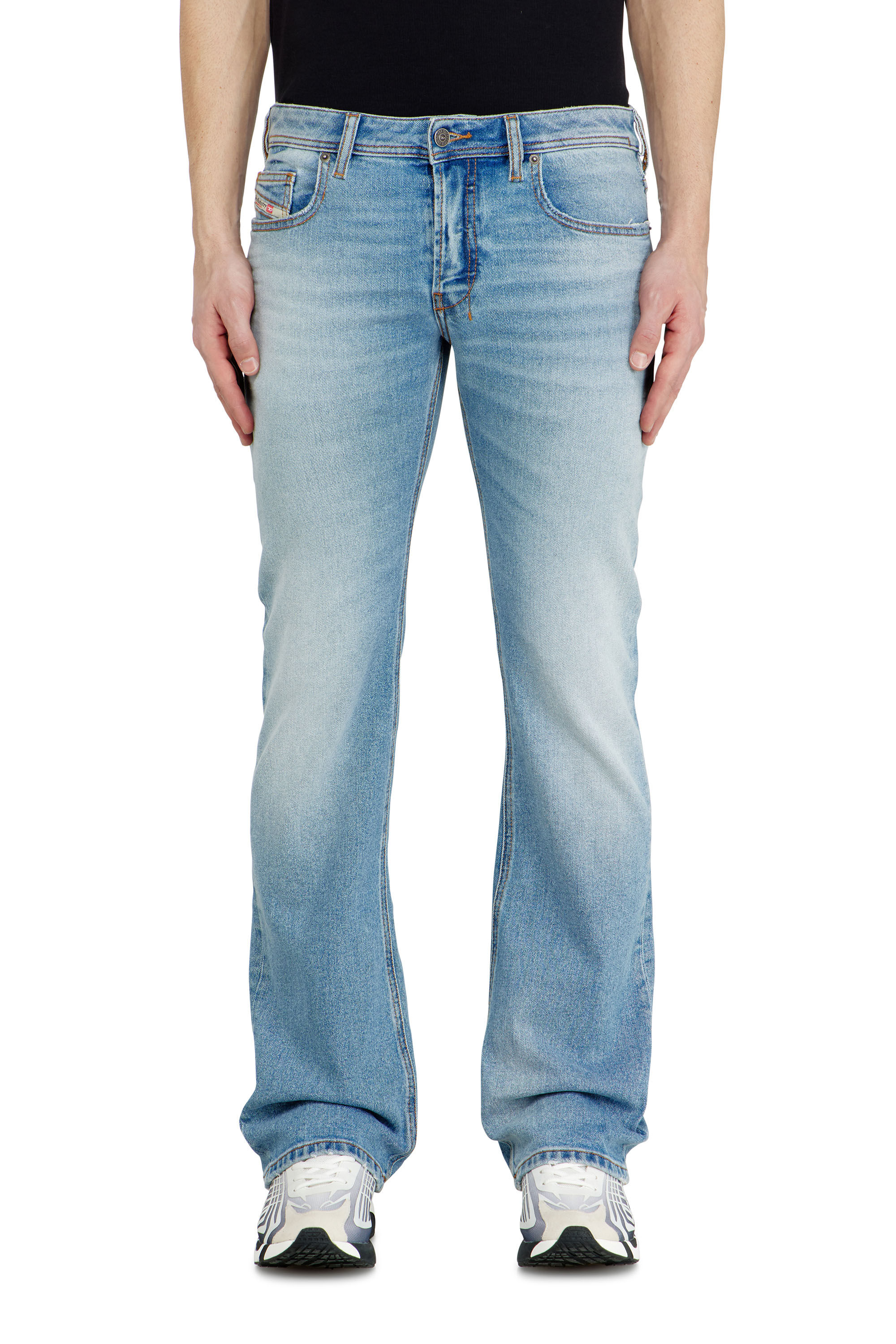 ボブ・ディラン Men's Bootcut Jeans | Light Blue | Diesel 2007 Zatiny