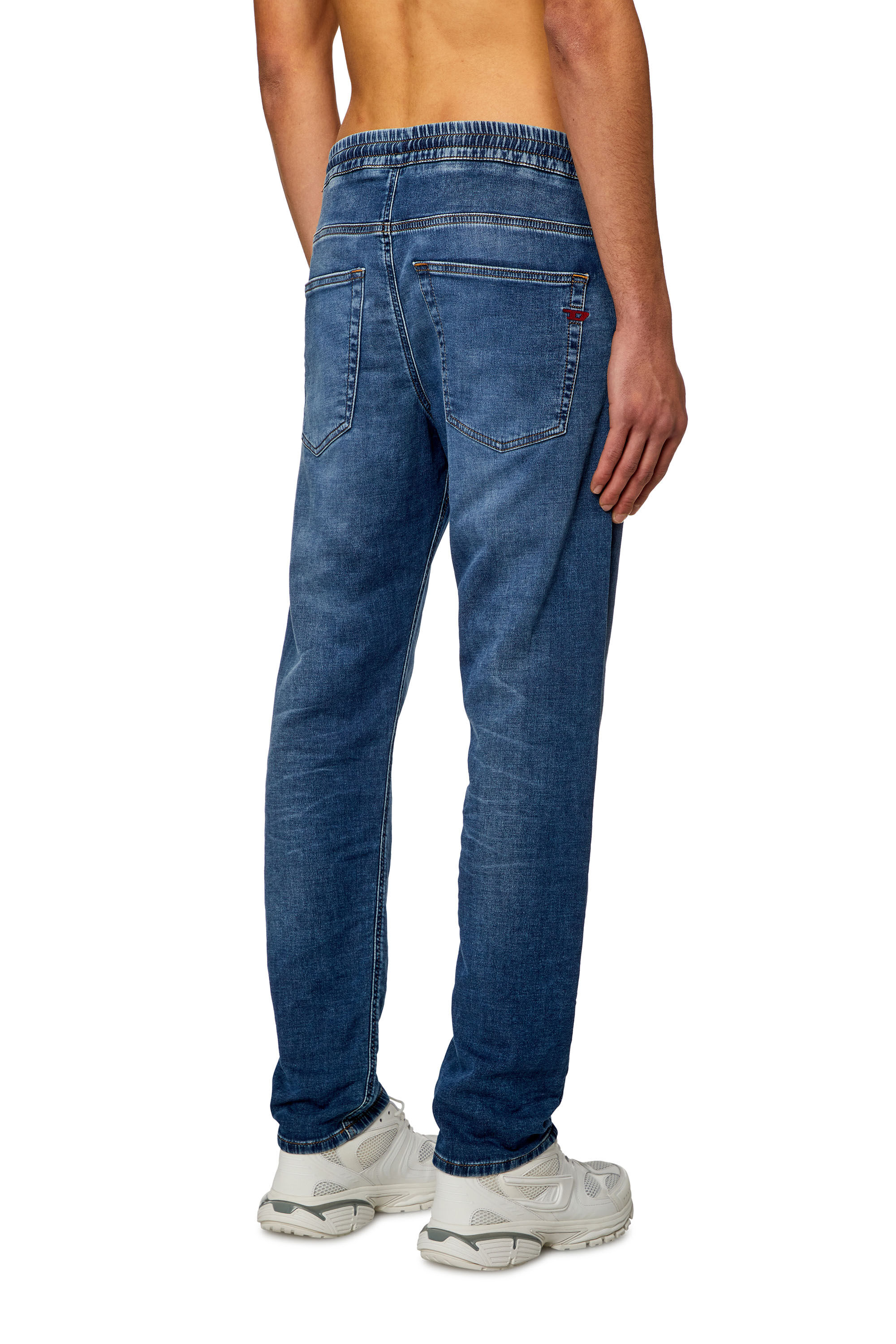 Men's Regular Jeans | Medium blue | Diesel 2030 D-Krooley Joggjeans®