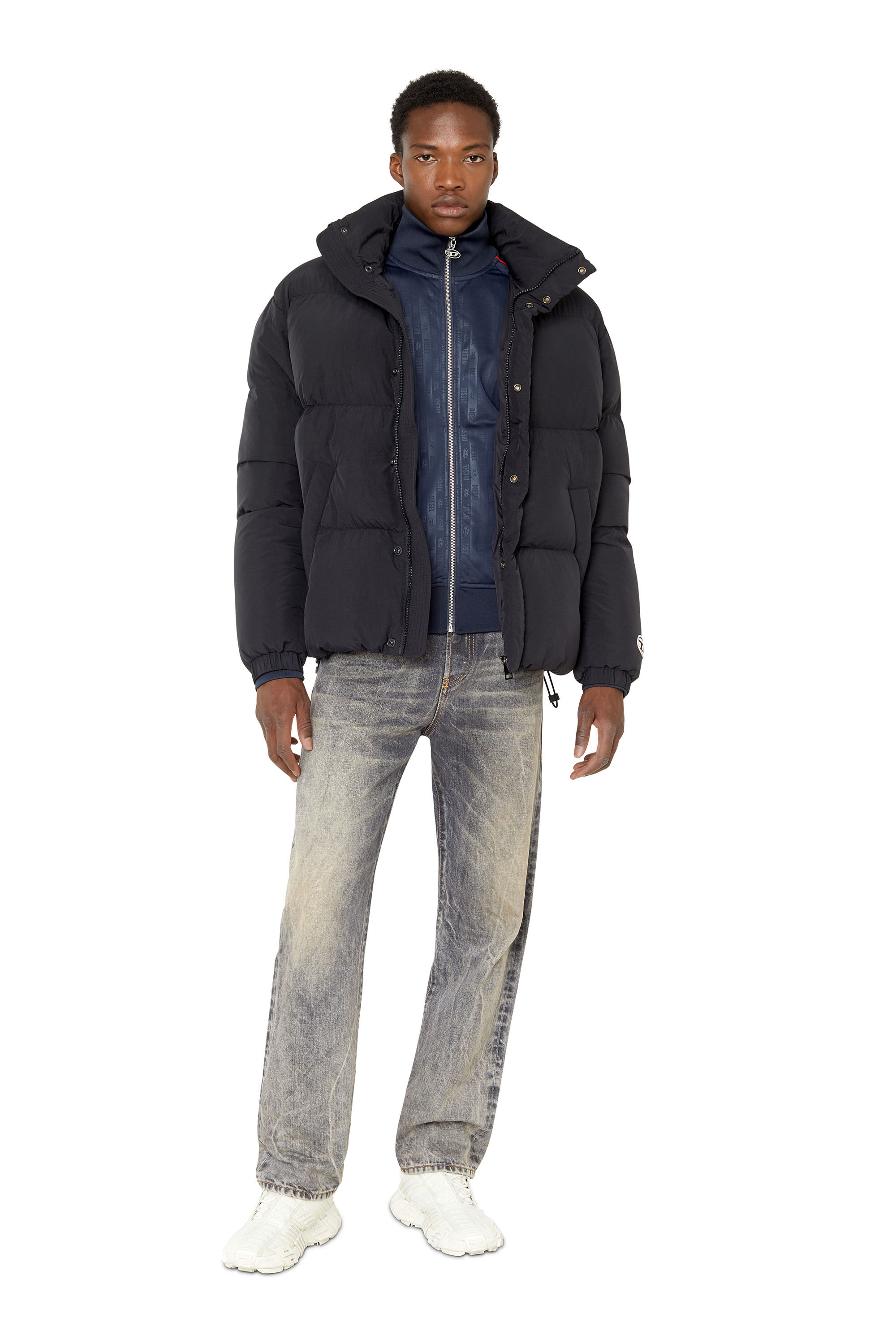W-ROLF-FD-NW Man: Polygiene ViralOff® puffer jacket | Diesel