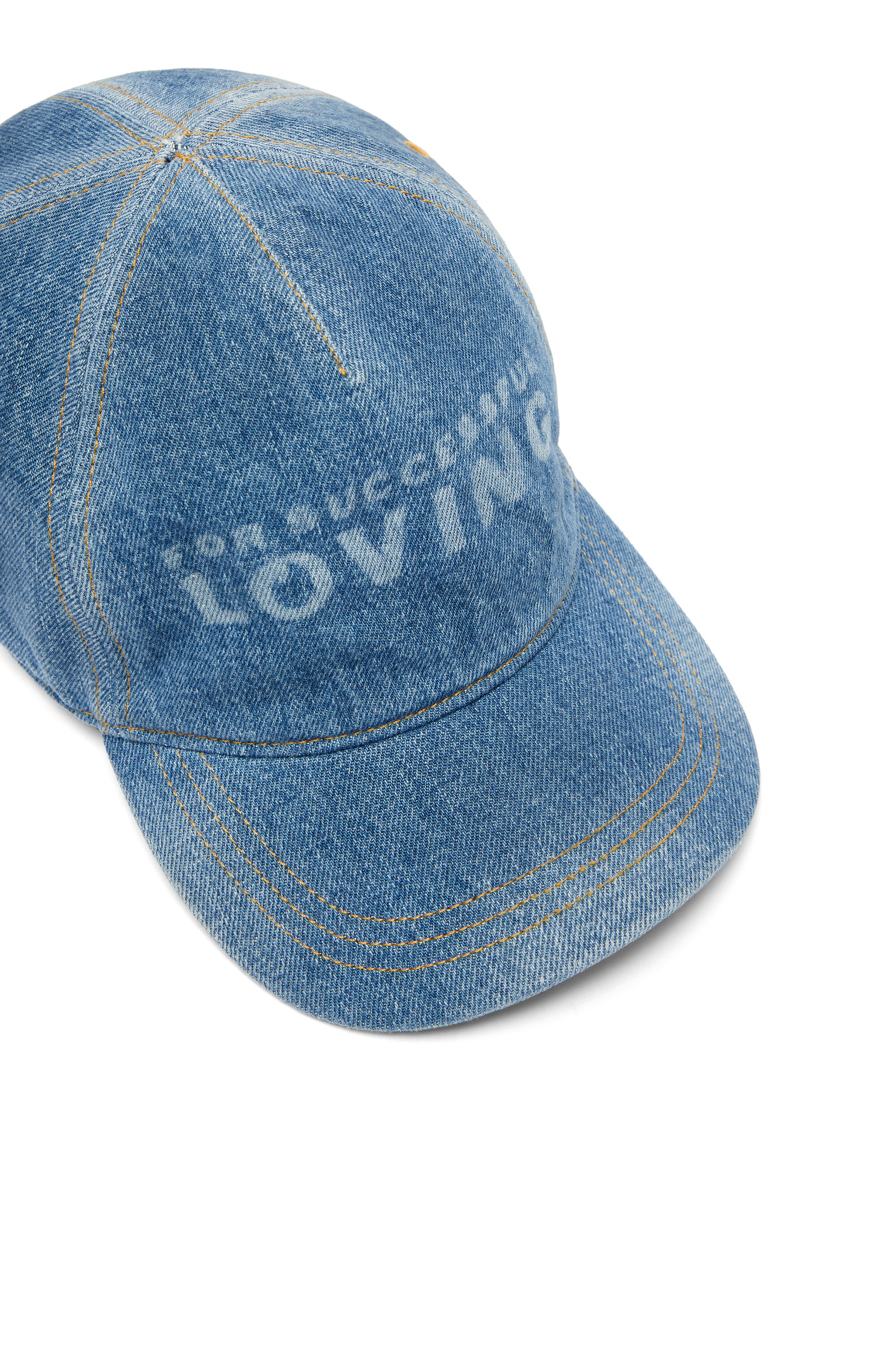 Women's Denim baseball cap with For Successful Loving logo | Blue