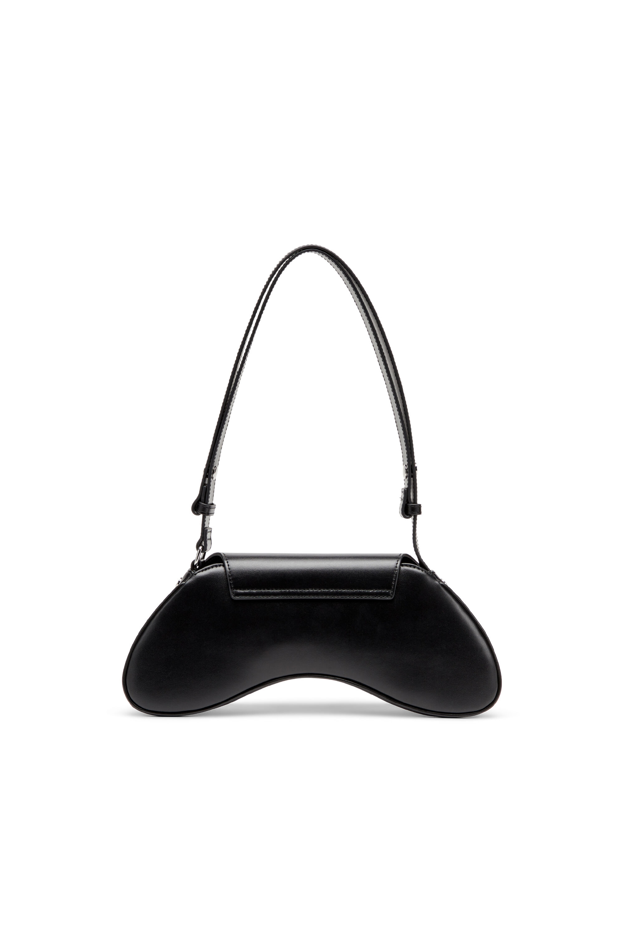 Women's Play-Crossbody bag in semi gloss leather | Black Women's Play-Crossbody bag in semi gloss leather | Black