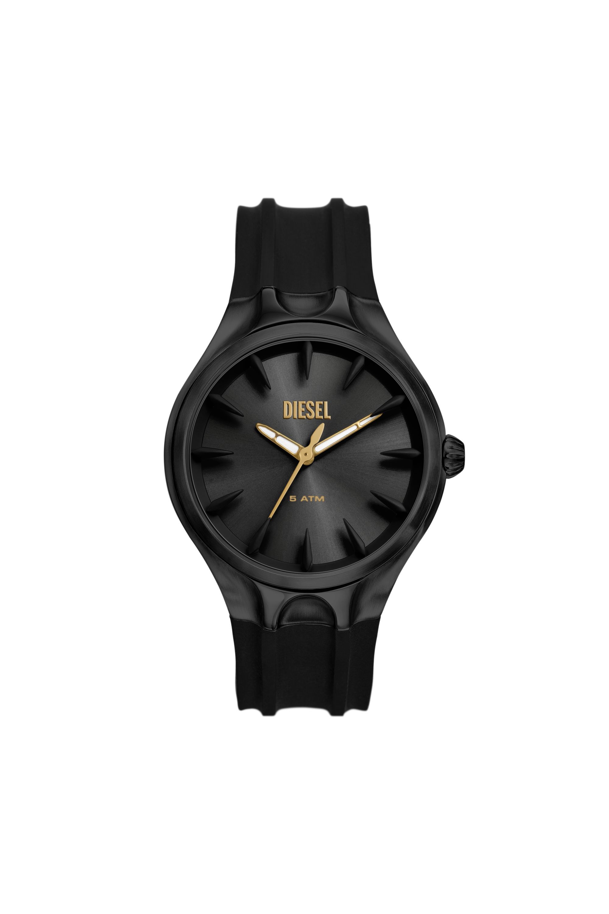Men's Streamline Silicone Watch | Black | Diesel