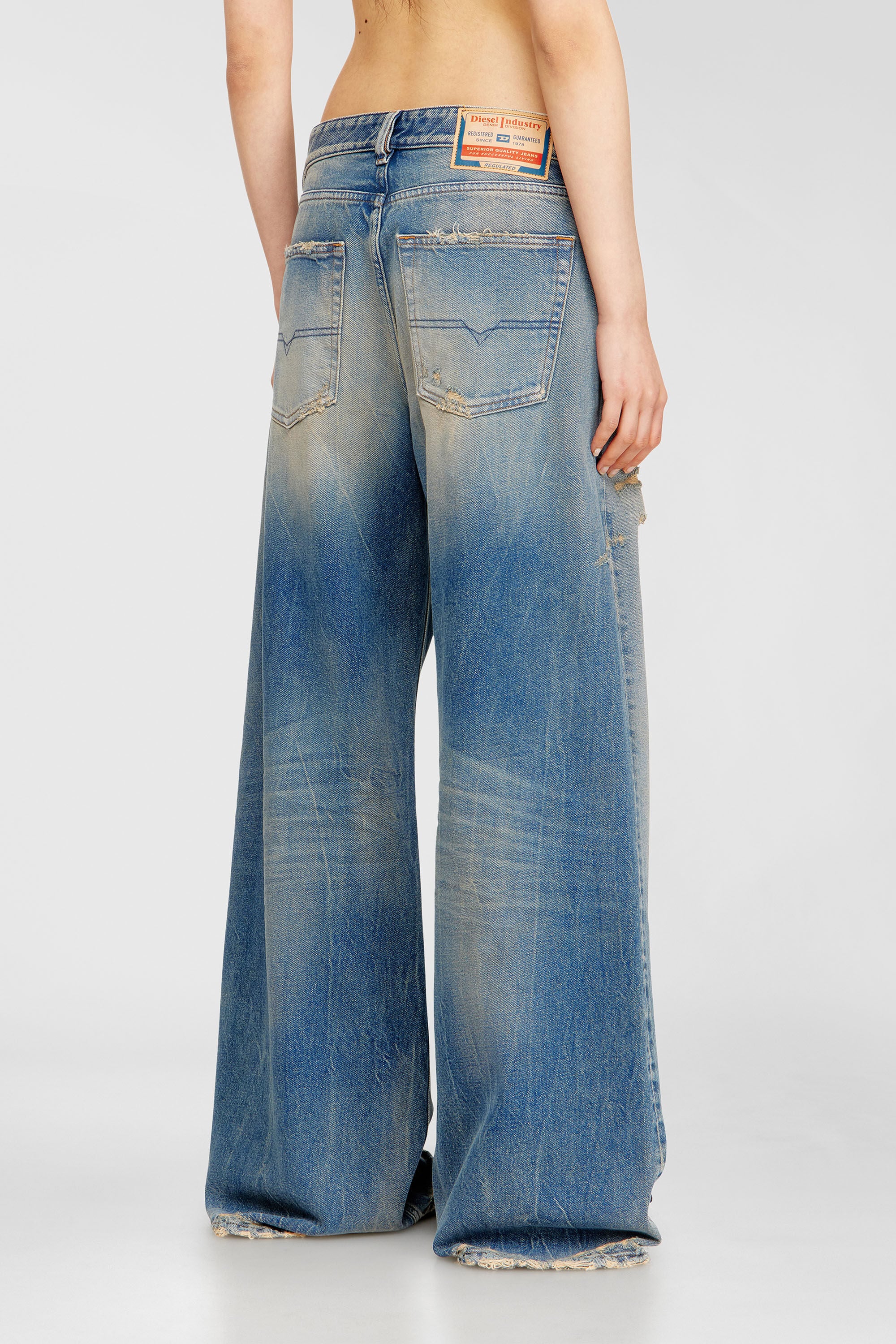 Women's Relaxed Jeans | Low Waist 1996 D-Sire | Medium blue