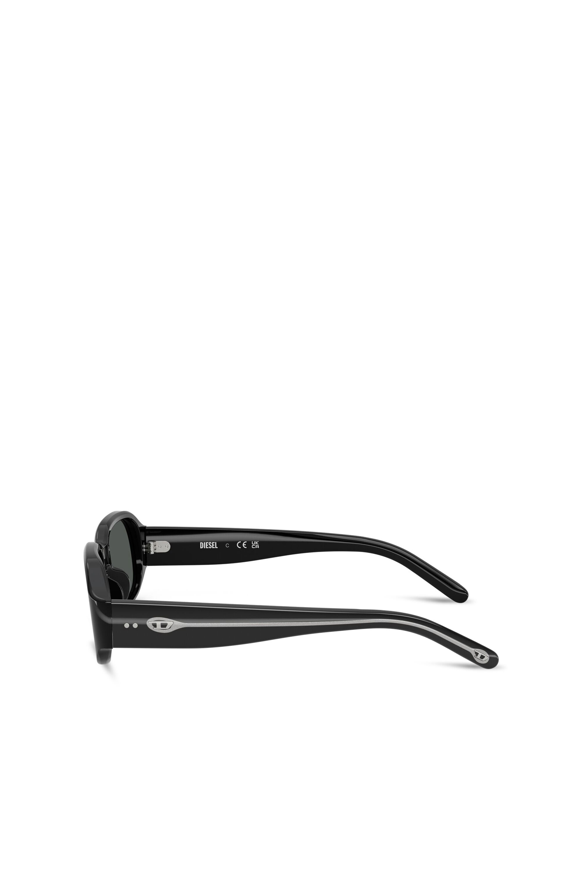 Diesel - 0DL2009U, Gafas de sol rectangulares Unisex in Negro - 5