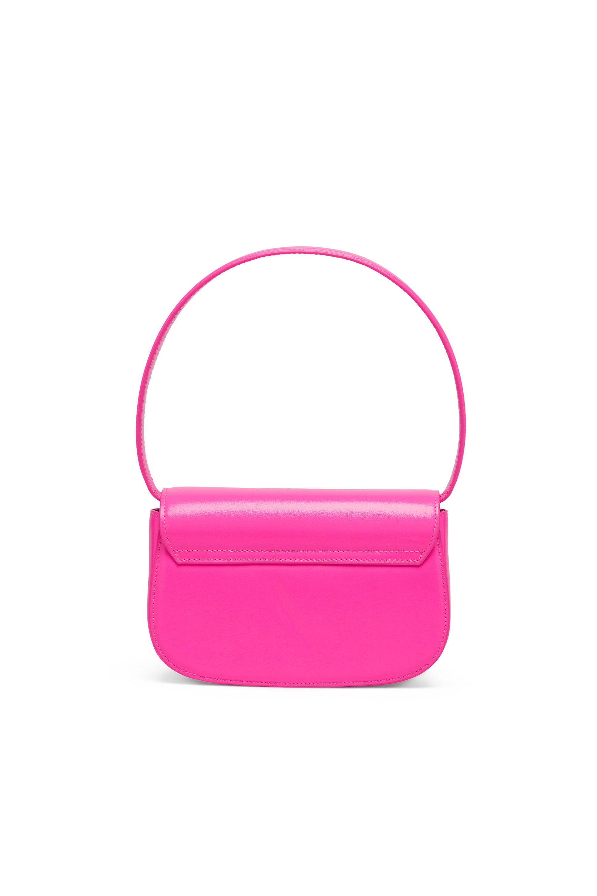 Diesel - 1DR, 1DR - Sac iconique à bandoulière en cuir fluo Femme in Rose - 3