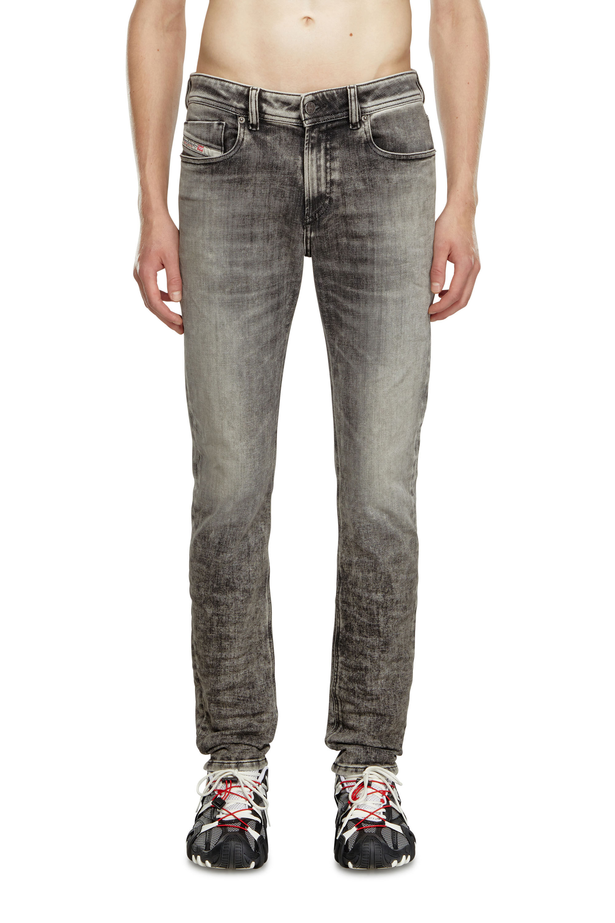 Diesel - Skinny Jeans 1979 Sleenker 09J28 Homme, Gris - Image 3