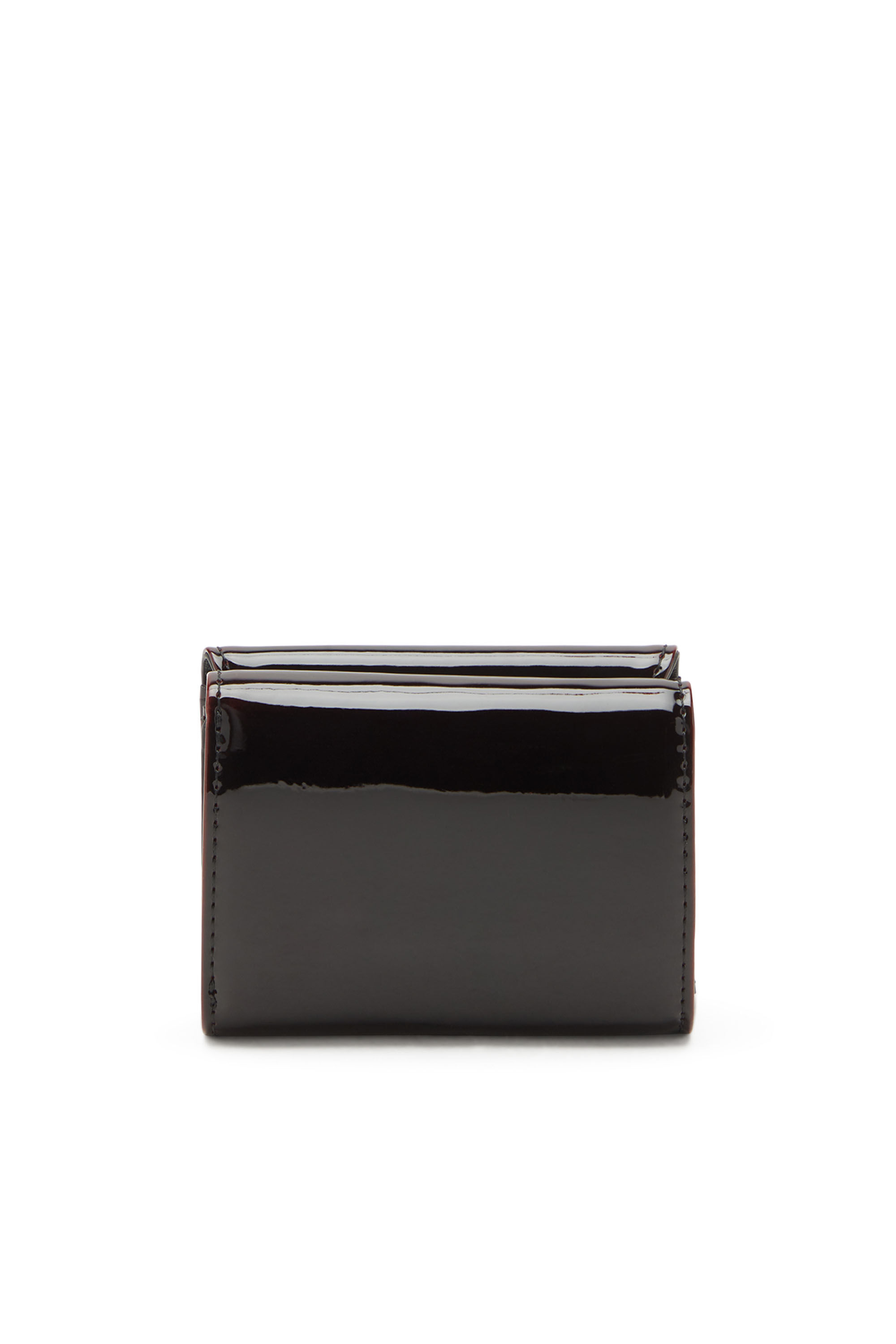 Women's Tri-fold wallet in liquid PU | Red | Diesel