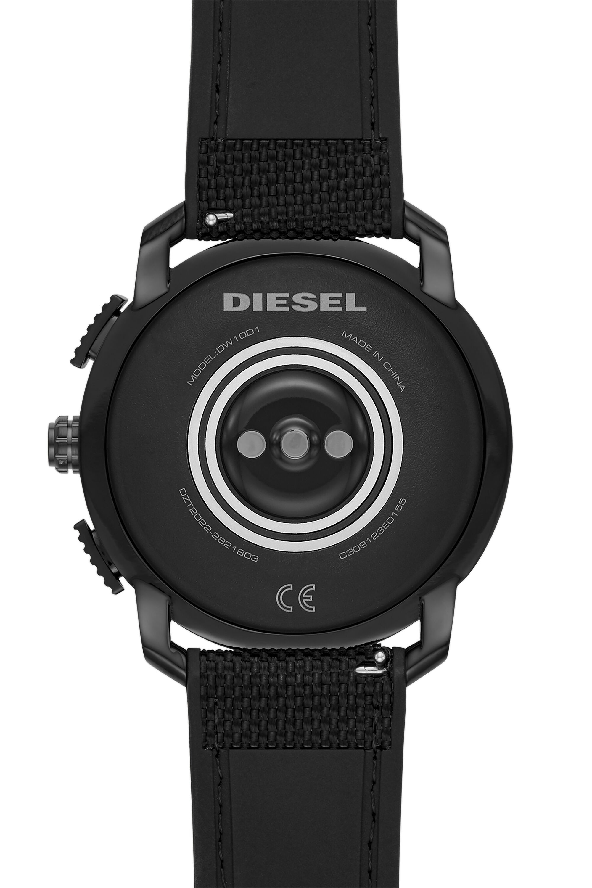 Diesel - DT2022, Man's Diesel On Axial Smartwatch - Black Nylon in Black - 4