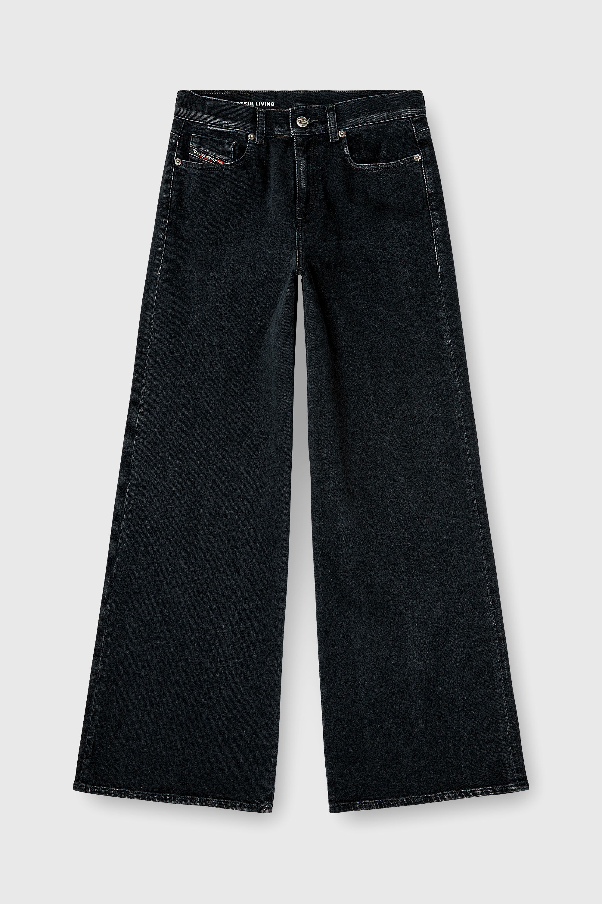 Women's Black Flare Jeans 1978 D-Akemi | Diesel® US