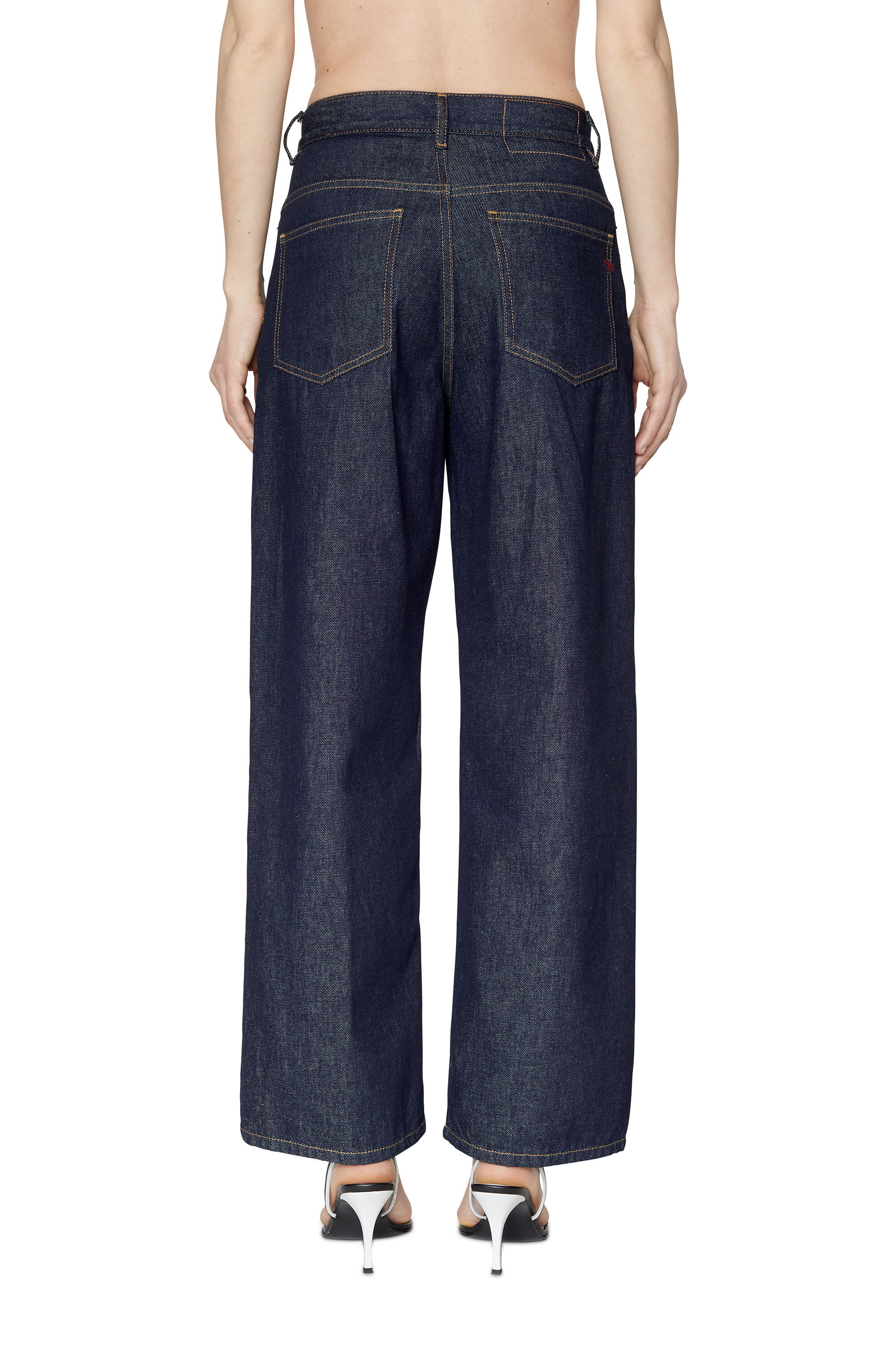 Diesel - Bootcut and Flare Jeans 2000 Widee Z9C02, Female's Bootcut and Flare Jeans - 2000 Widee in Dark Blue - 5