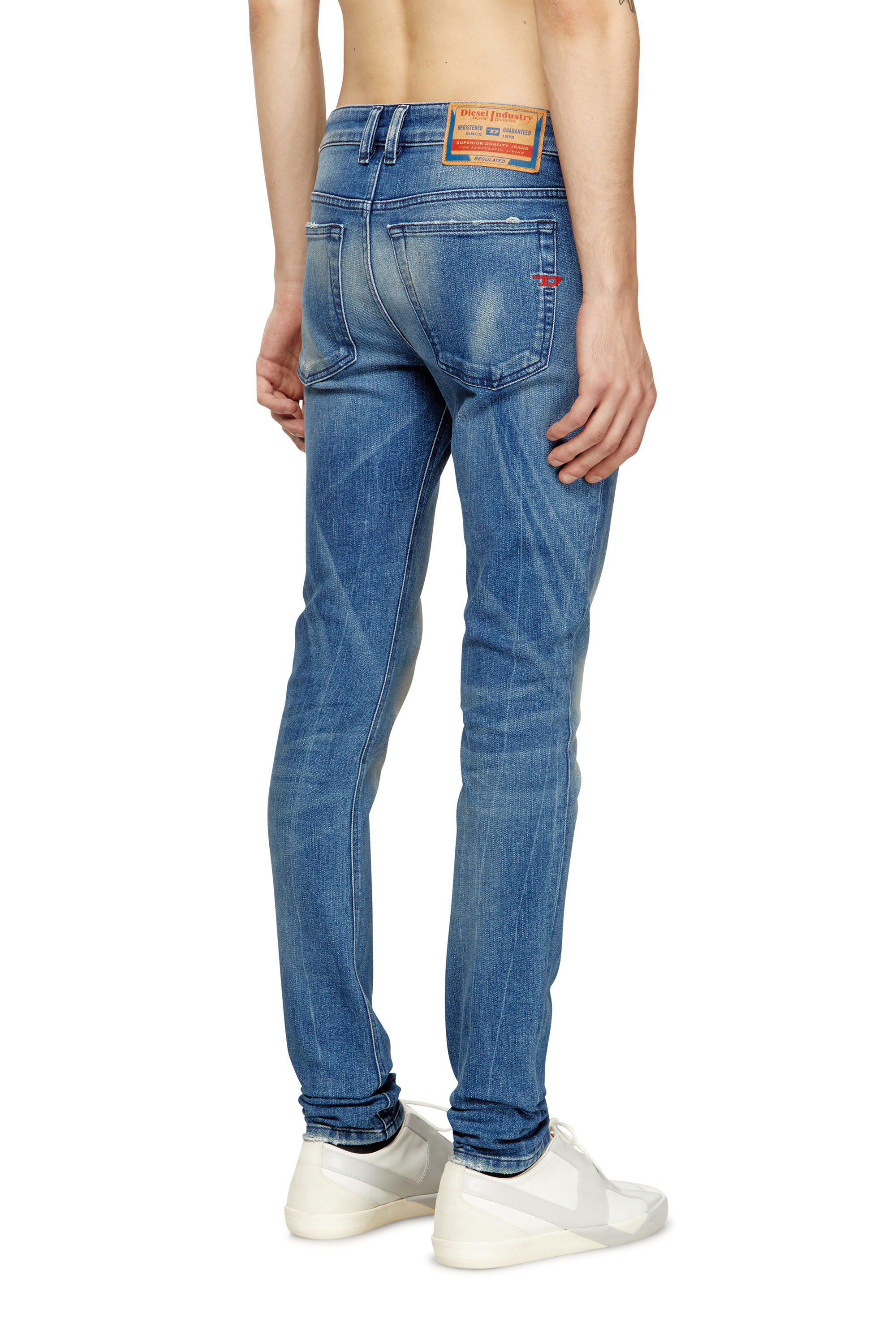 Diesel - Male's Skinny Jeans 1979 Sleenker 0DBDR, Medium Blue - 4