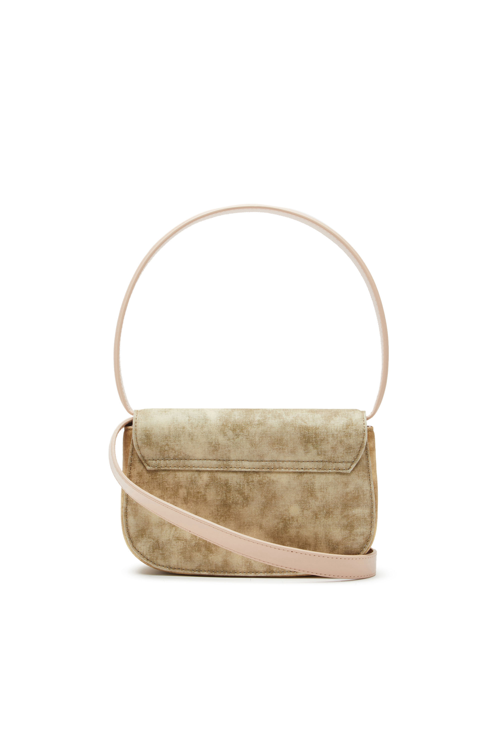 Diesel - 1DR, Female's 1DR - Iconic shoulder bag in waxed canvas in Yellow - 3