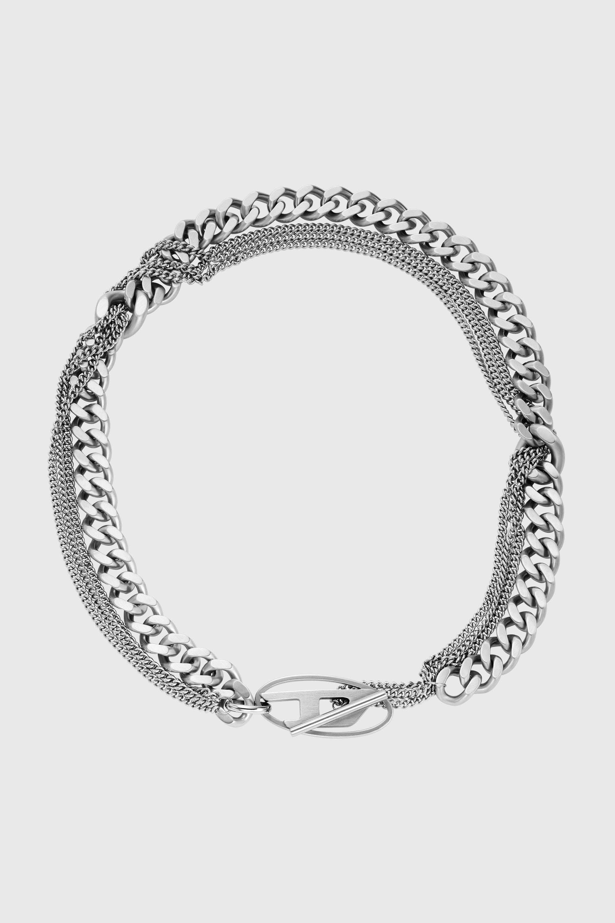 Women's Stainless Steel Chain Necklace | Silver | Diesel {{Country}}