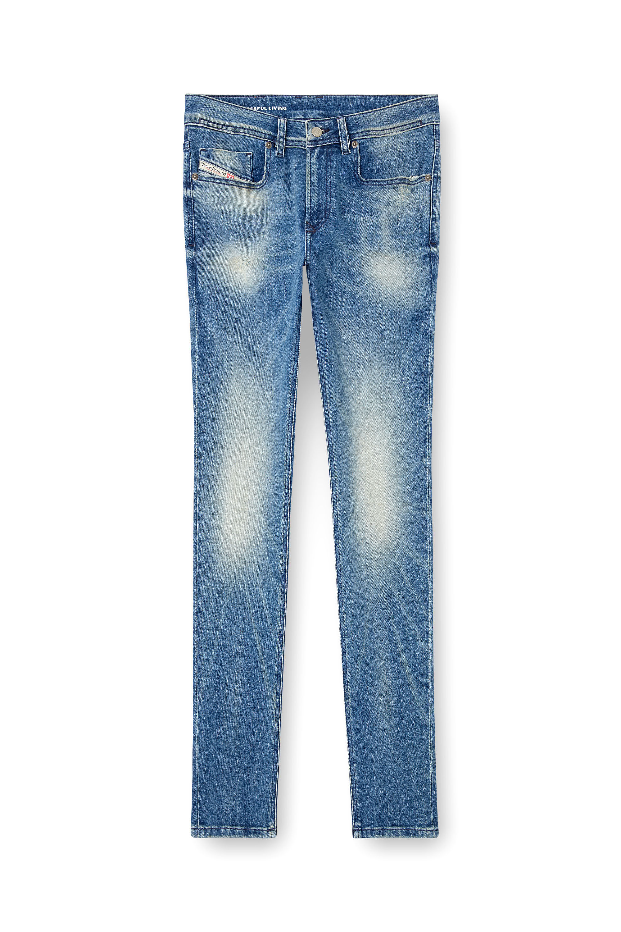 Diesel - Male's Skinny Jeans 1979 Sleenker 0DBDR, Medium Blue - 2