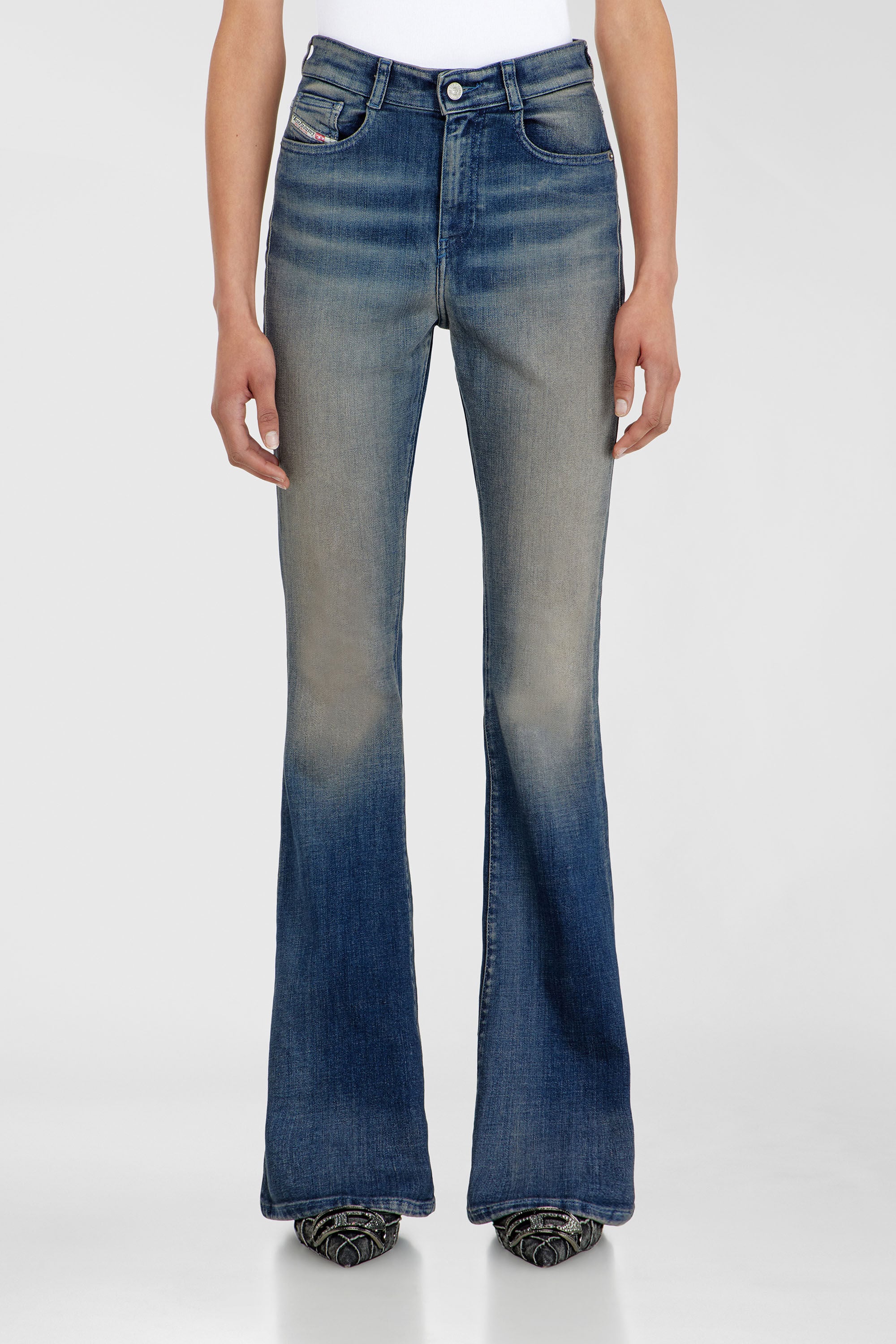 Diesel - Female's Bootcut Jeans 1973 D-Partt 09P67, Dark Blue - 4