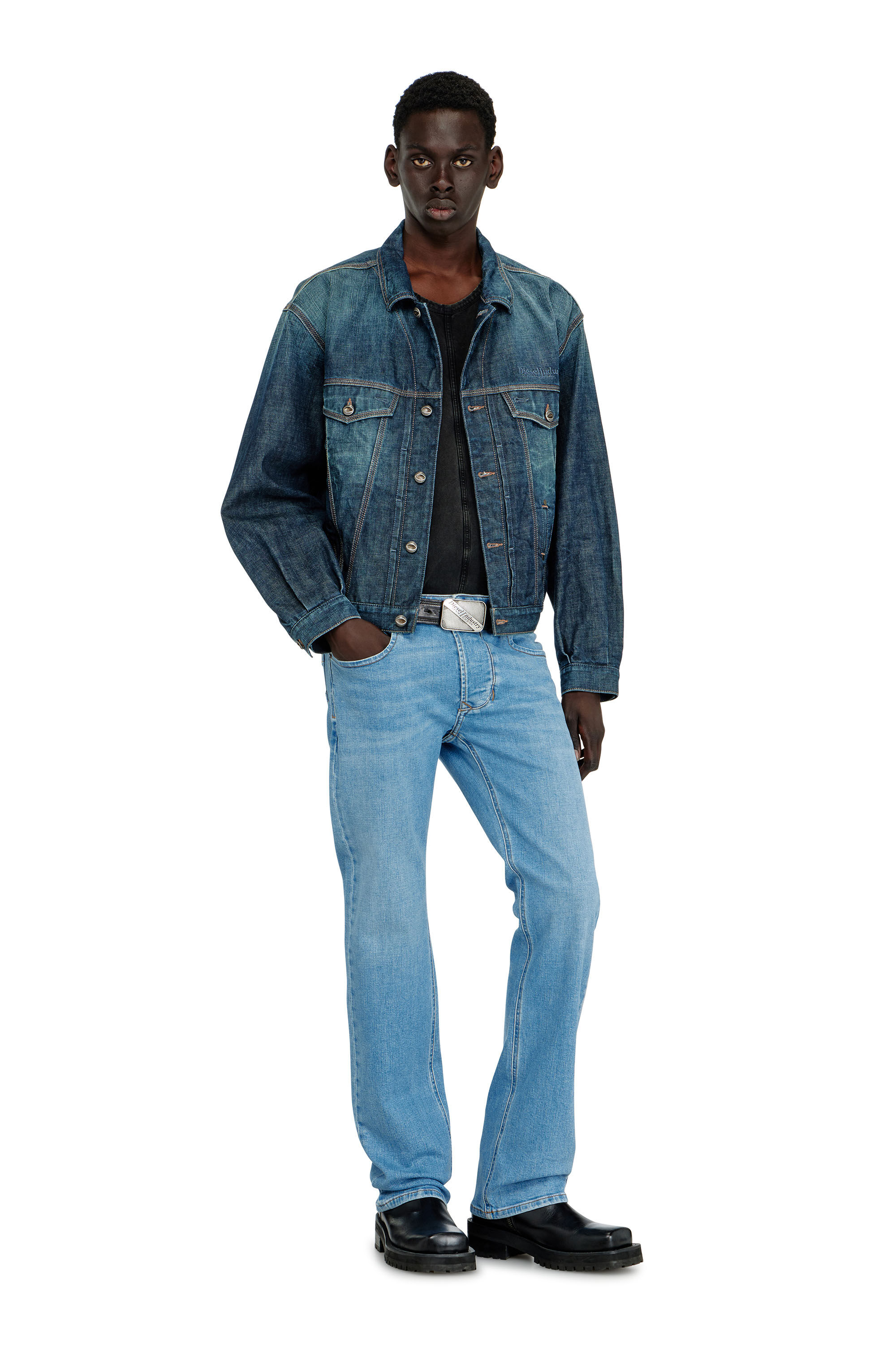 Men's Regular Jeans | Low Waist 1985 LarkeeLight Blue | Diesel US