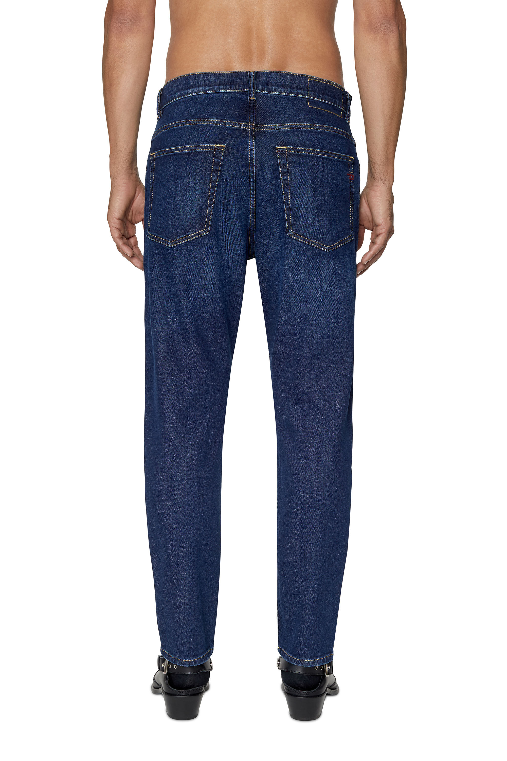 Diesel - Regular Jeans 2005 D-Fining 09B90 Homme, Bleu Foncé - Image 4