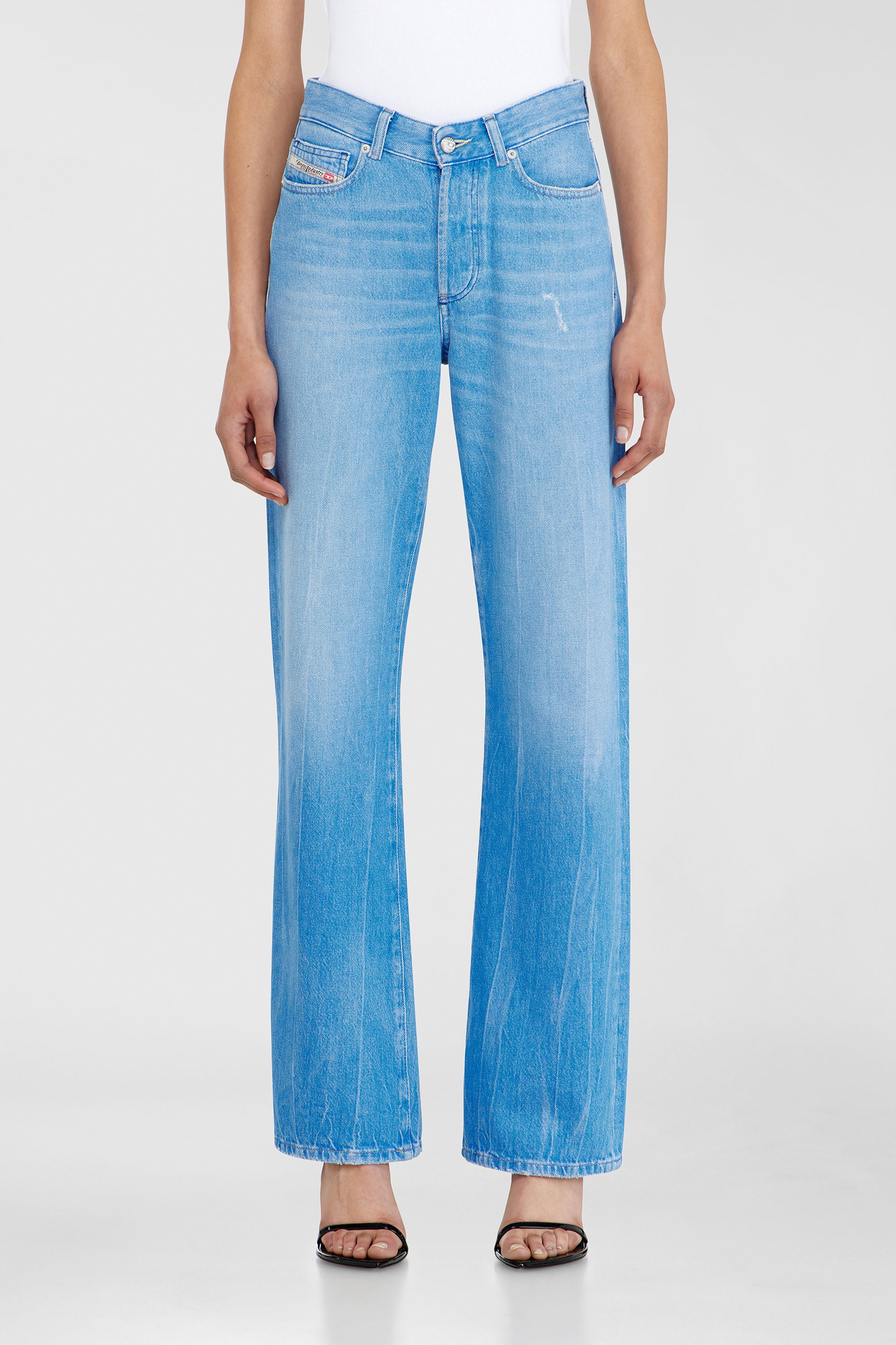 Diesel - Regular Jeans 1971 D-Sent 09P88 Mujer, Azul Claro - 4