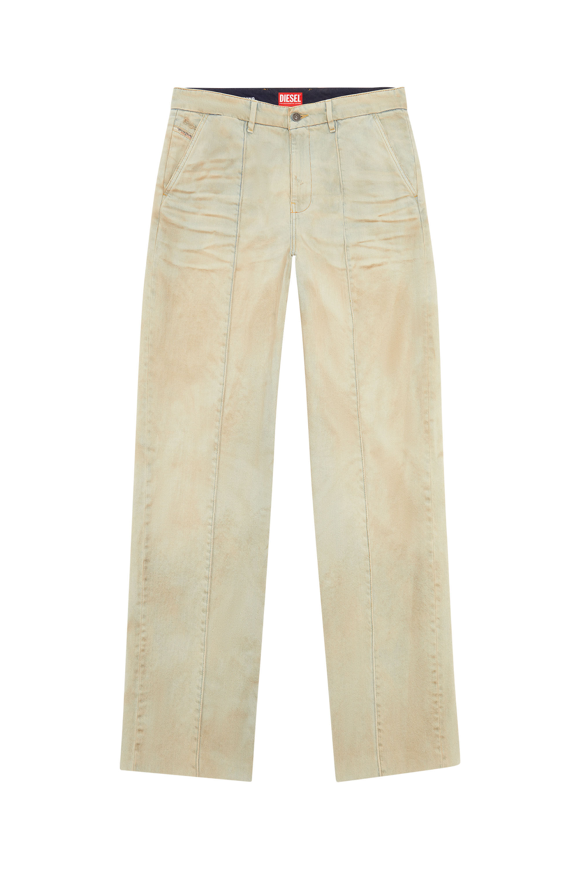 Diesel - Man's Relaxed Jeans D-Chino-Work 0JGAS, Light Blue - 2