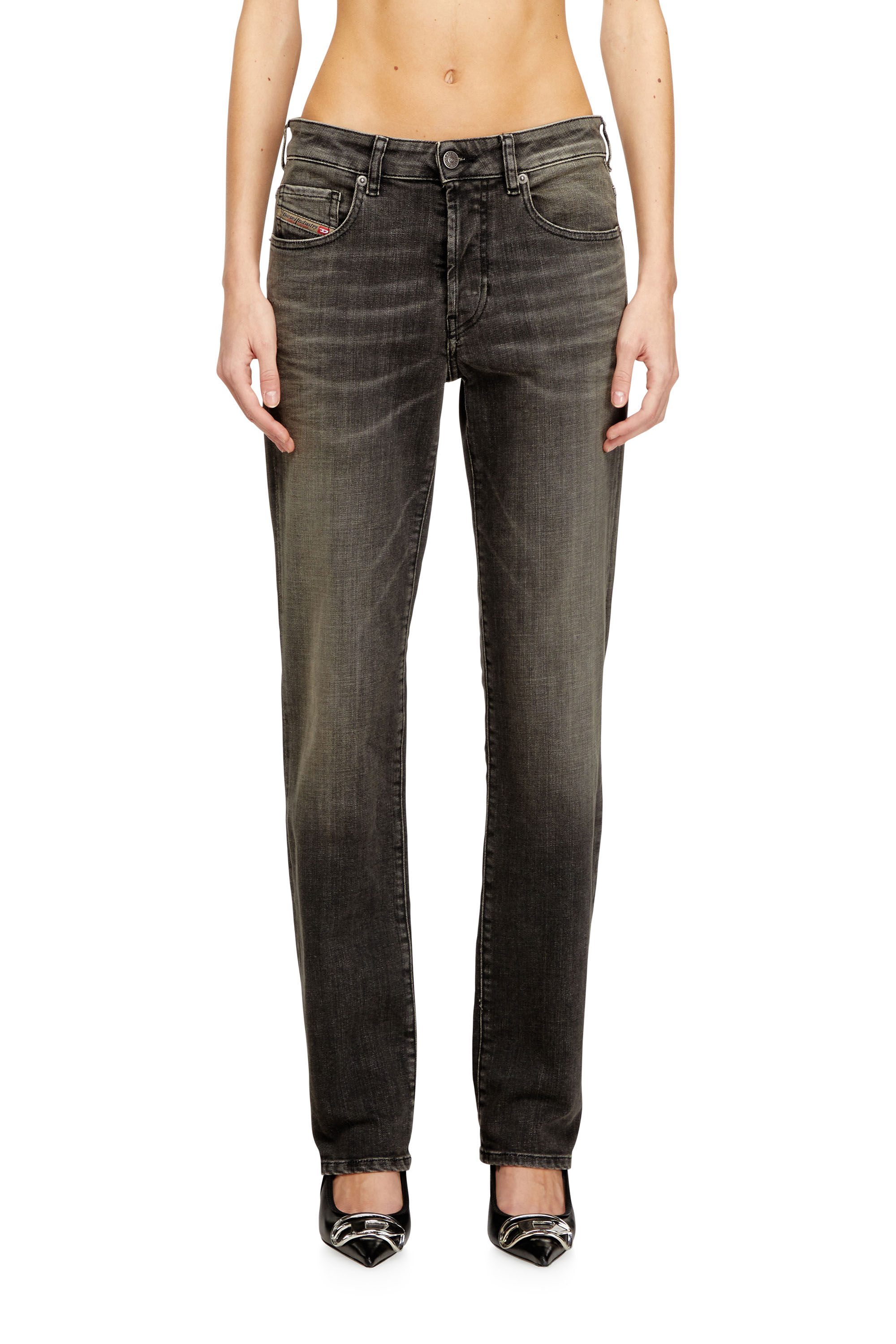 Diesel - Female's Regular Jeans 1989 D-Mine 09N58, Grey - 2