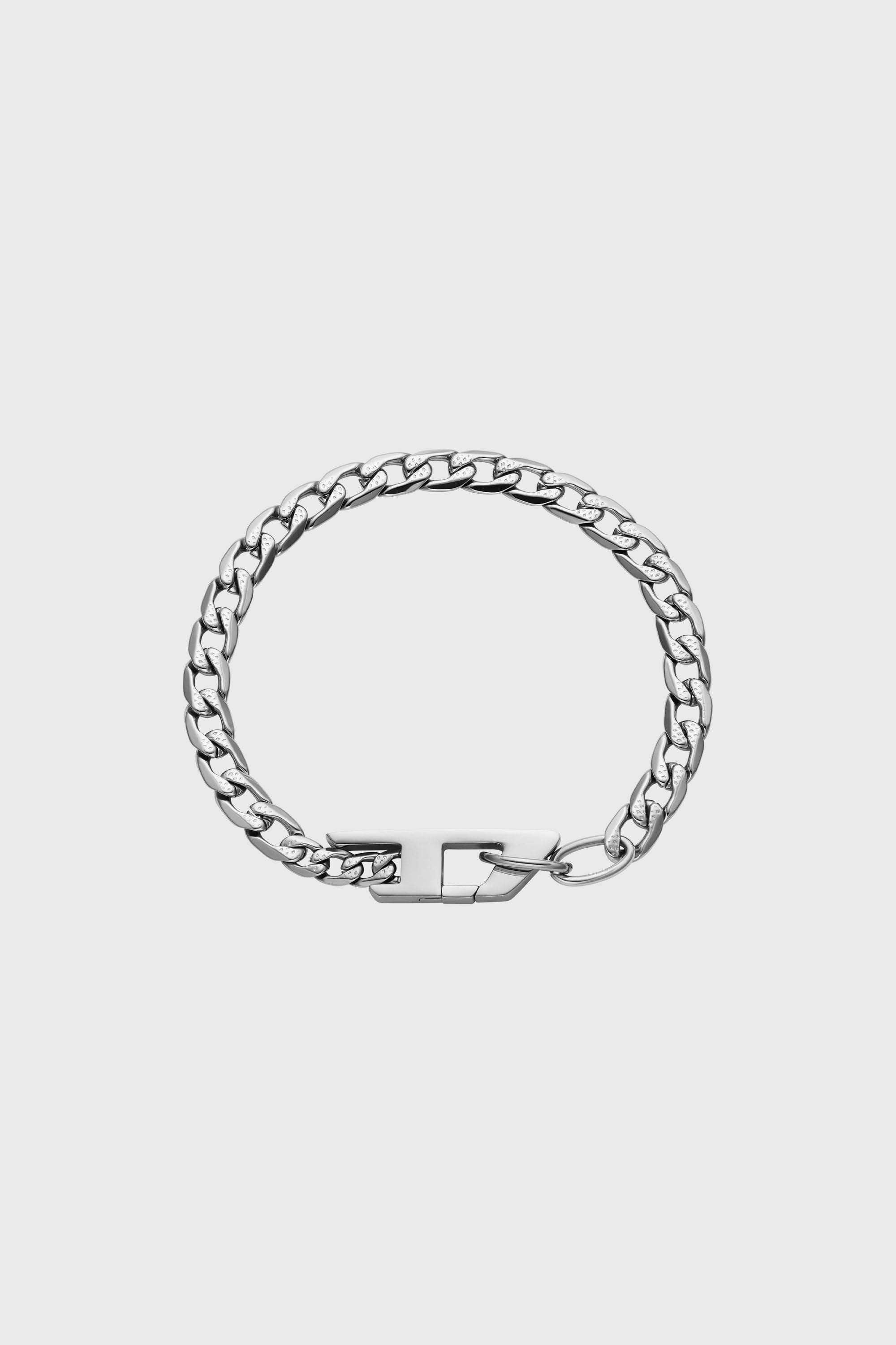 Women's Stainless steel chain bracelet | Silver | Diesel {{Country}}