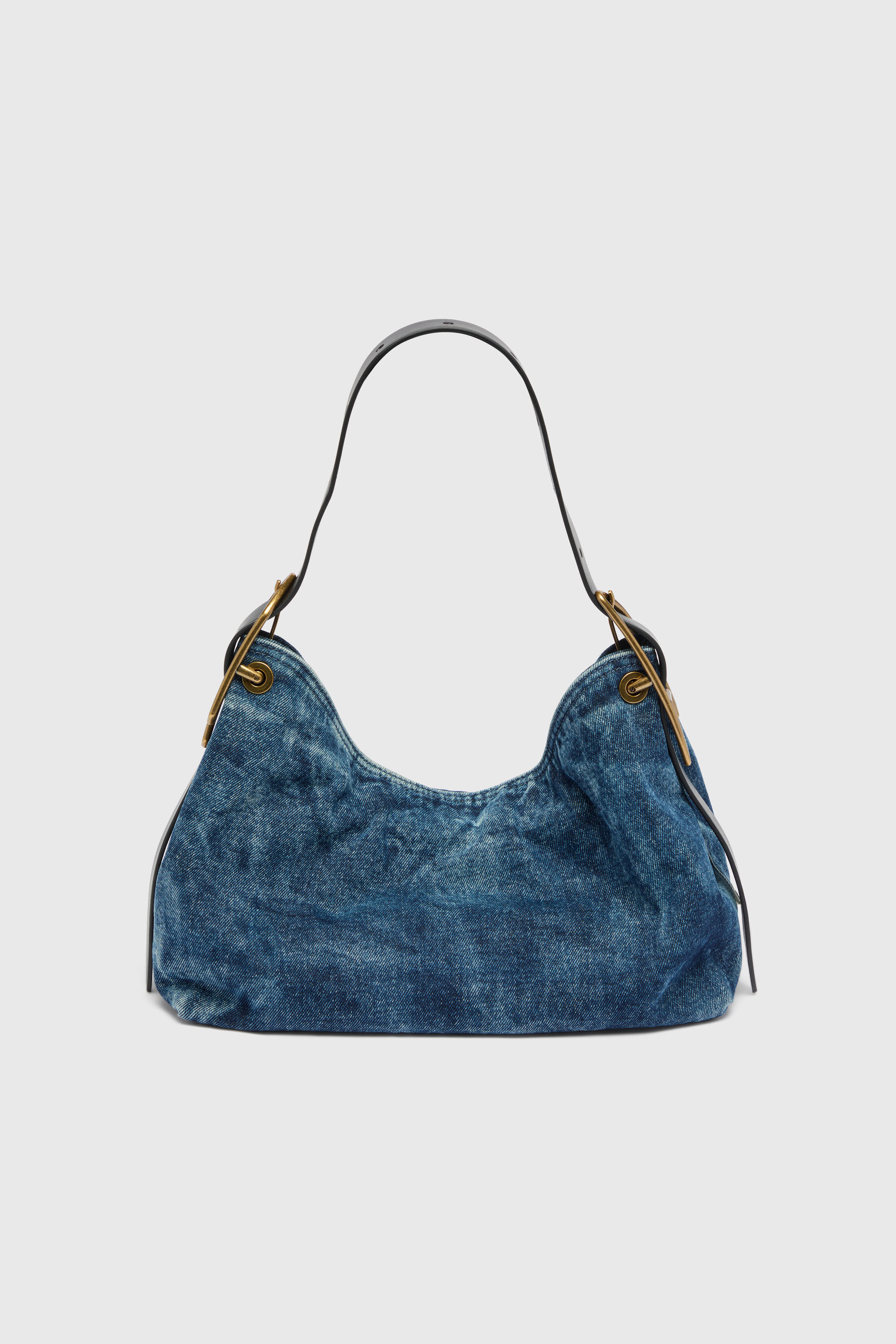 バッグ 00s diesel l shoulderbag gradation Women's D-Line-Denim shoulder bag | Blue | Diesel {{Country}}