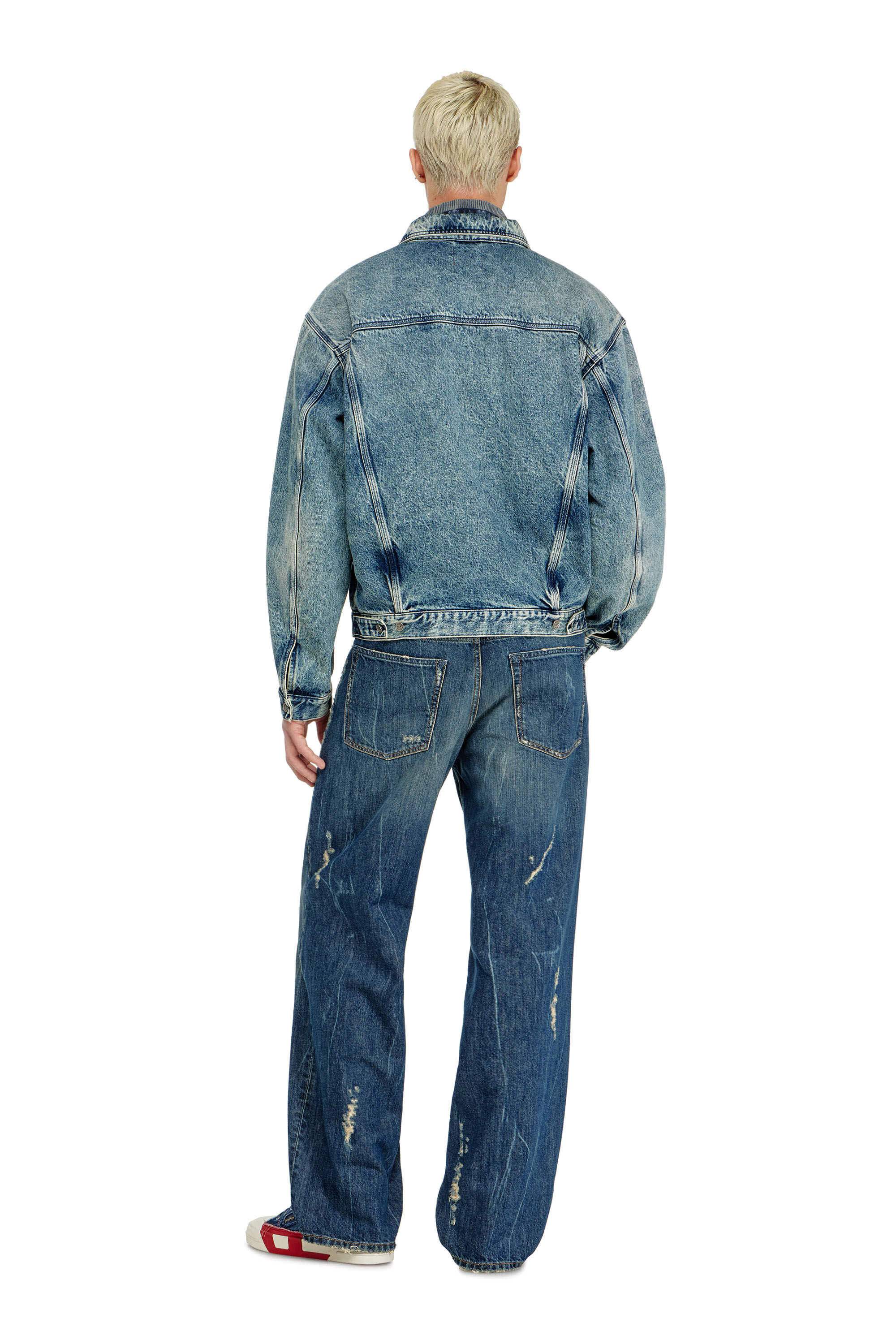 Men's Relaxed Jeans | Medium blue | Diesel 2001 D-Macro