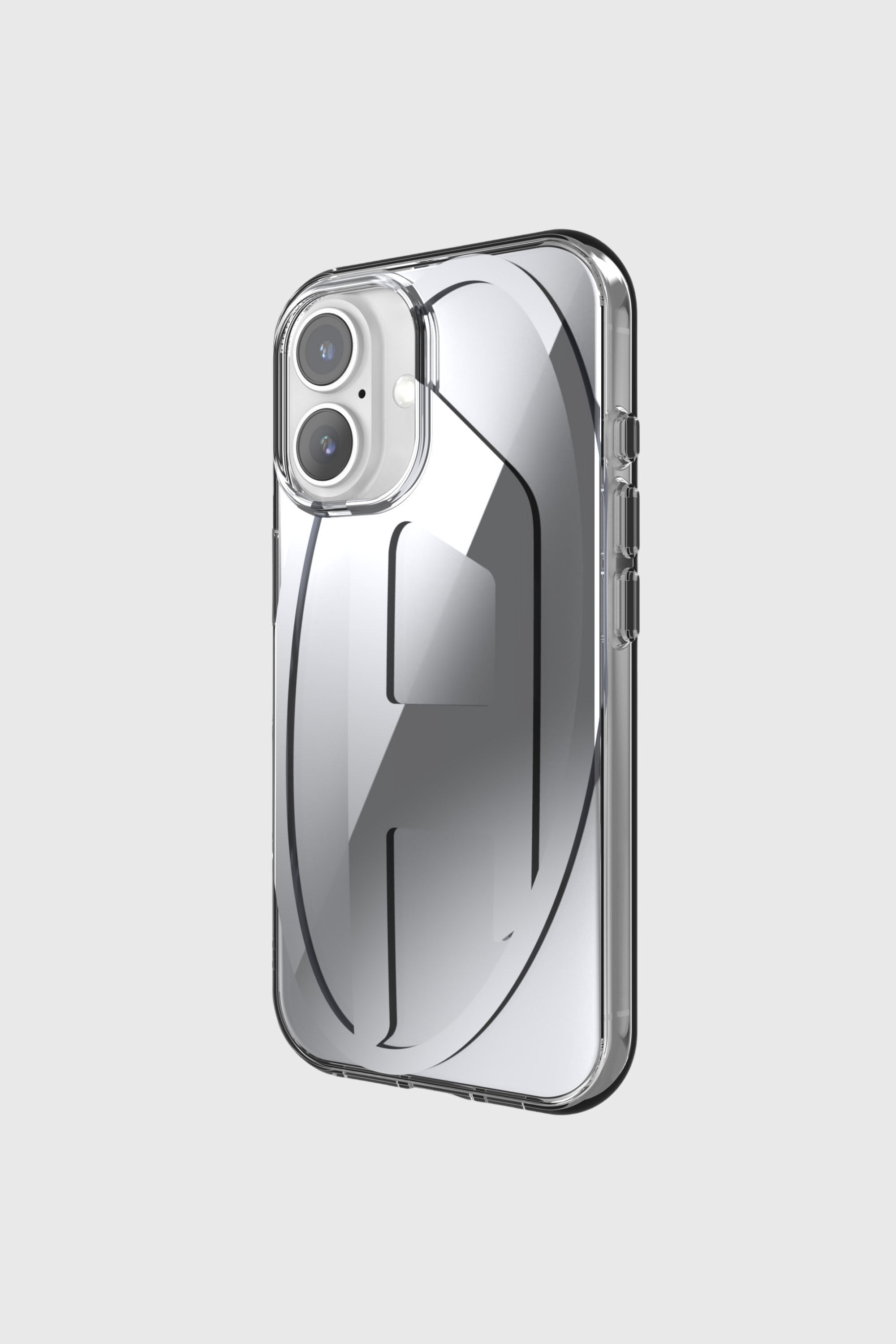 Diesel - 60159 AOP CASE, Funda Oval D iP 16 Unisex in Gris - 3