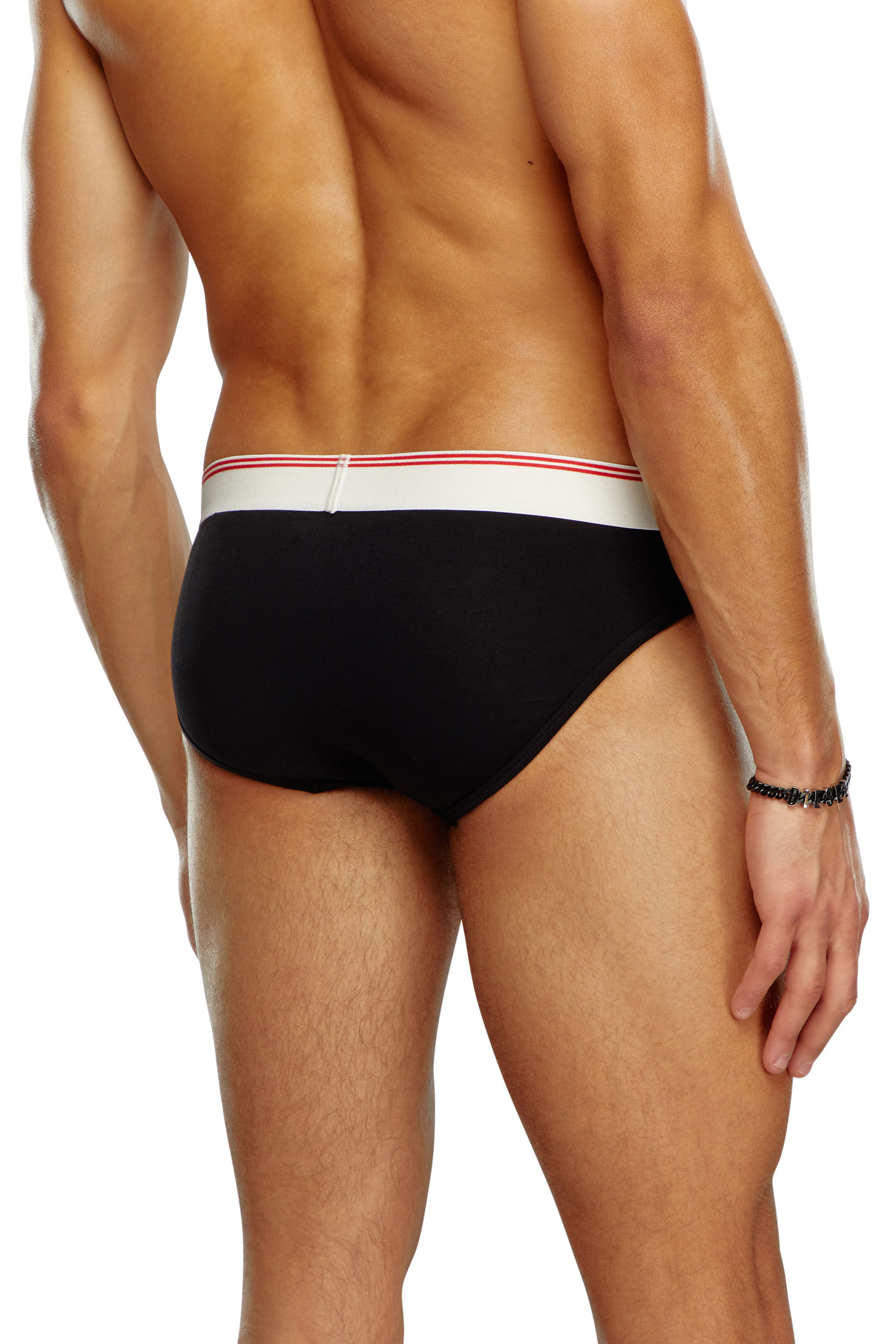 Diesel - UMBR-ANDRETHREEPACK, Lot de trois slips en coton nude Homme in Polychrome - 4