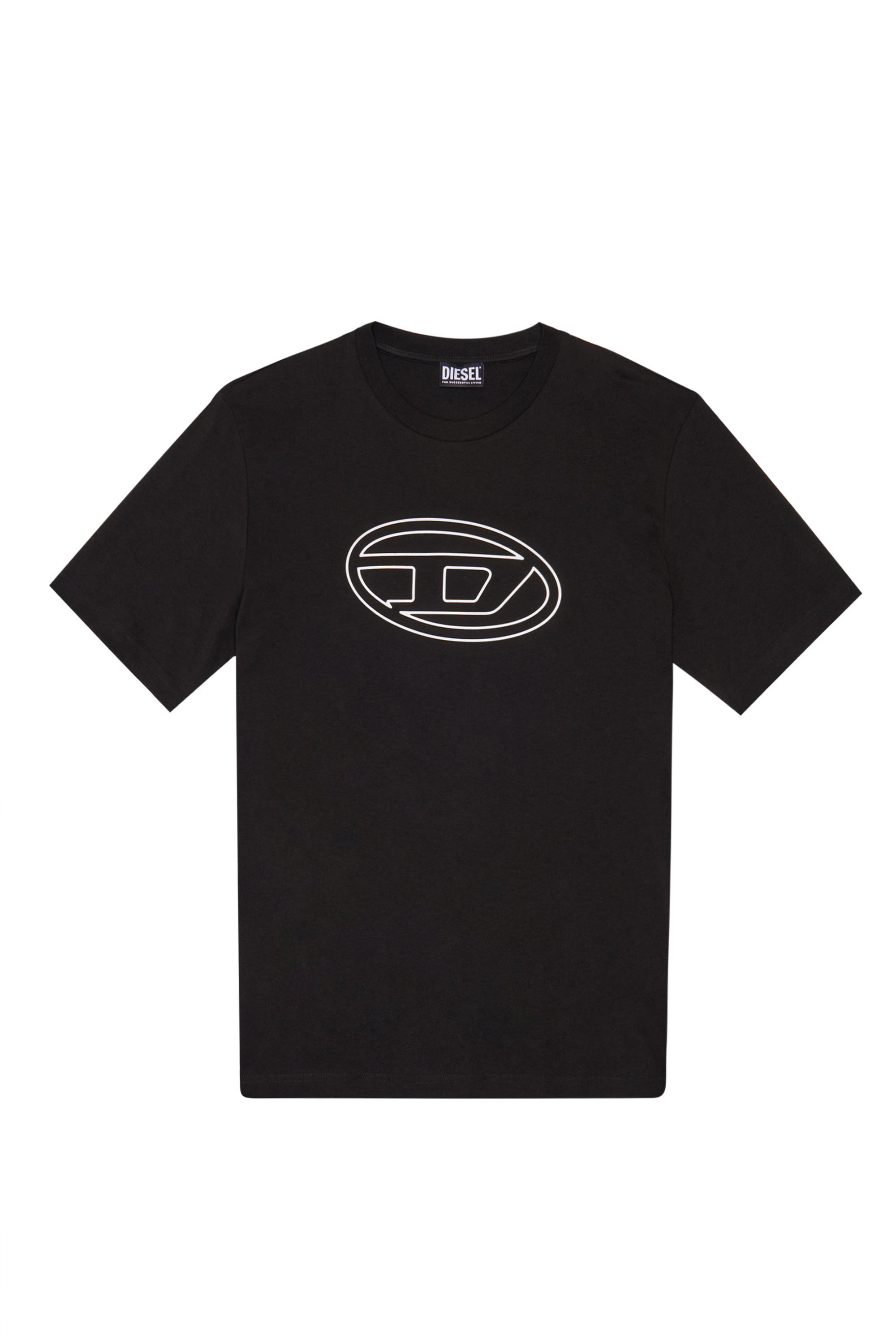 Men's T-shirt in vintage cotton jersey | Diesel T-JUST-BIGOVAL