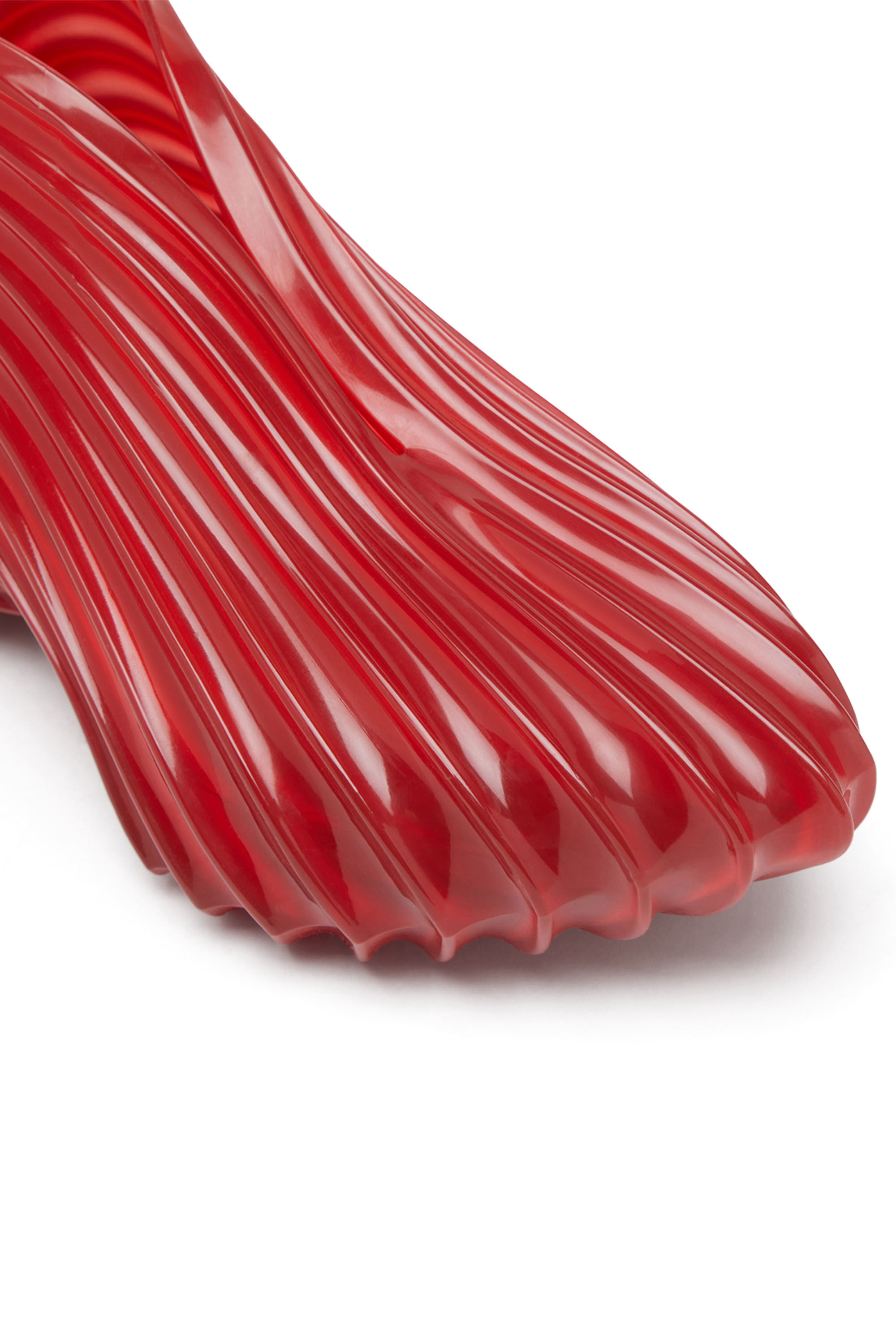 ペンちゃん☆プロフ読んでね(*´ω｀*)melissa/DIESEL Women's Platform mule in Melflex® | Red | Diesel