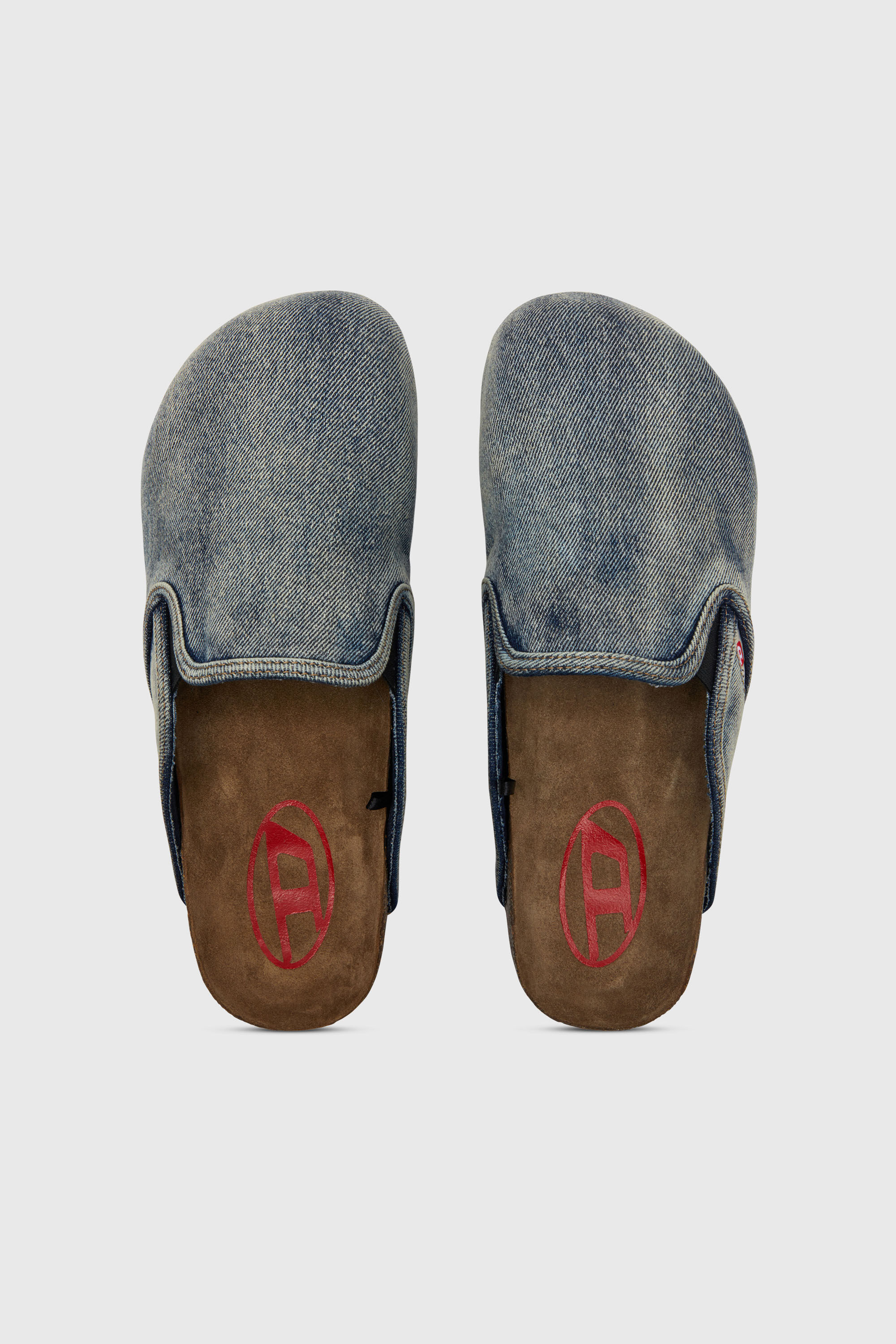 DIESEL ディーゼル デニム 38 インディゴ D-WOODSTOCK 24 Men's D-Woodstock-Denim mules | Blue | Diesel US