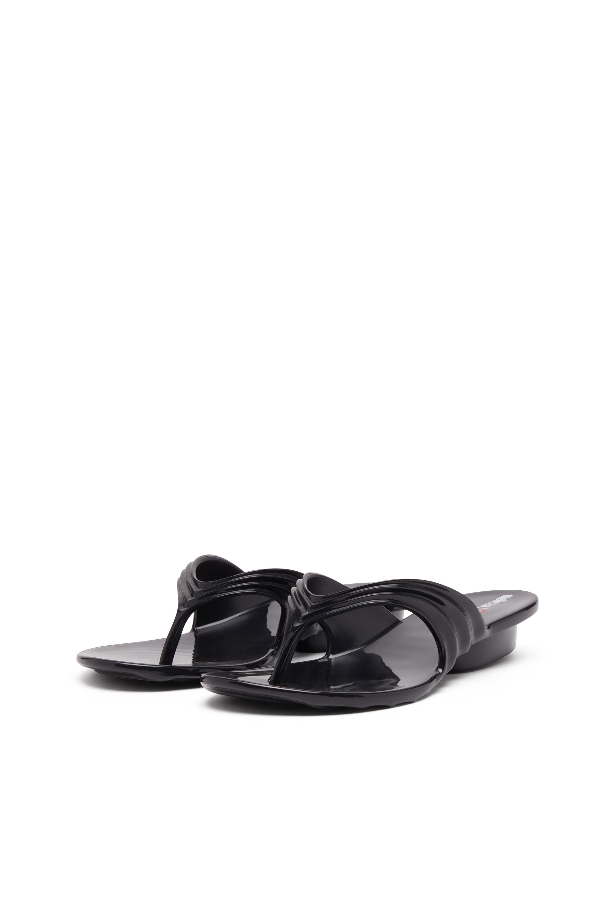 DIESEL◆Melissa × Diesel Quantum Thong サンダル Women's Sculptural flip-flops in Melflex® | Black | Diesel
