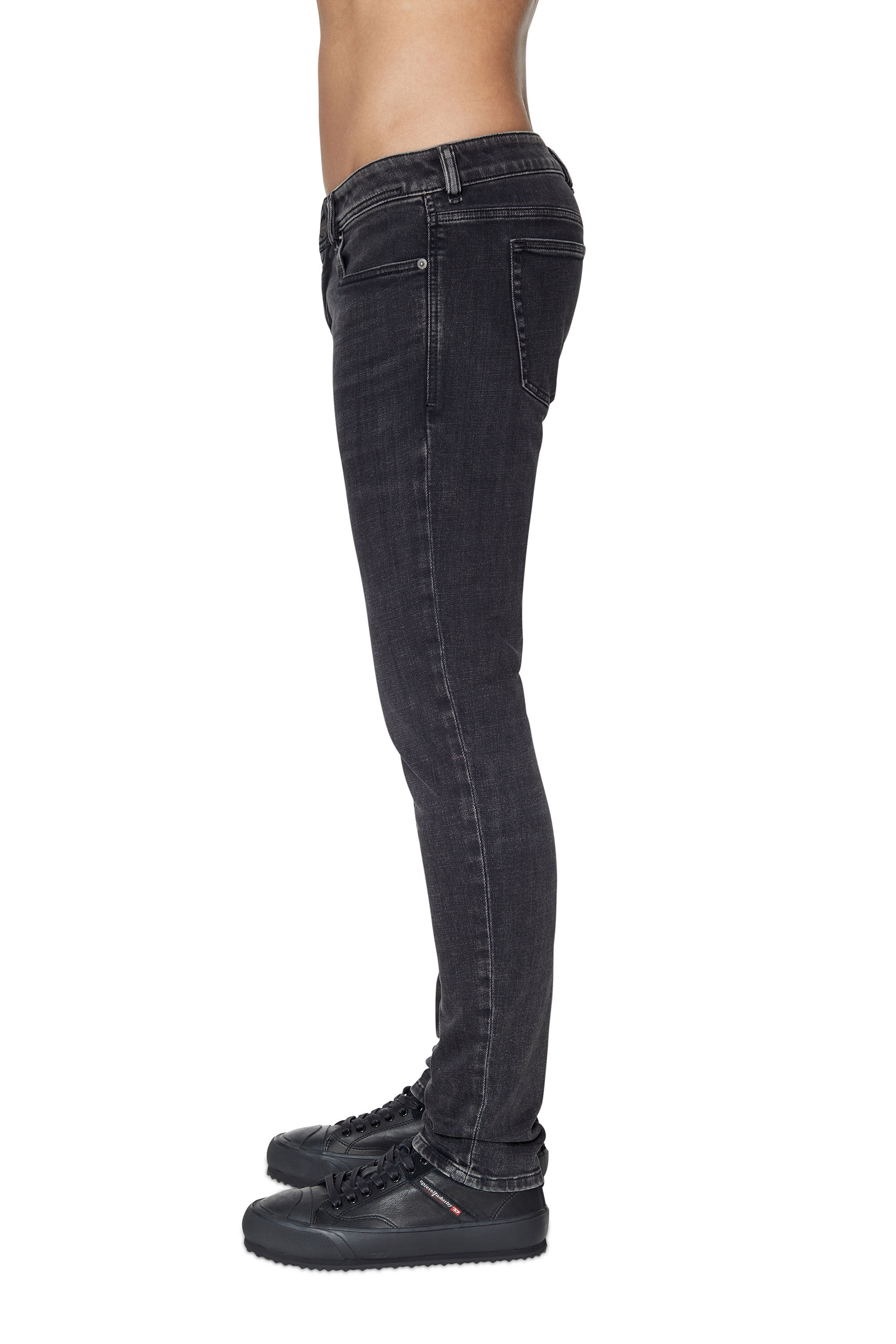 Diesel - Skinny Jeans 1979 Sleenker 09C23 Homme, Noir/Gris foncé - Image 5