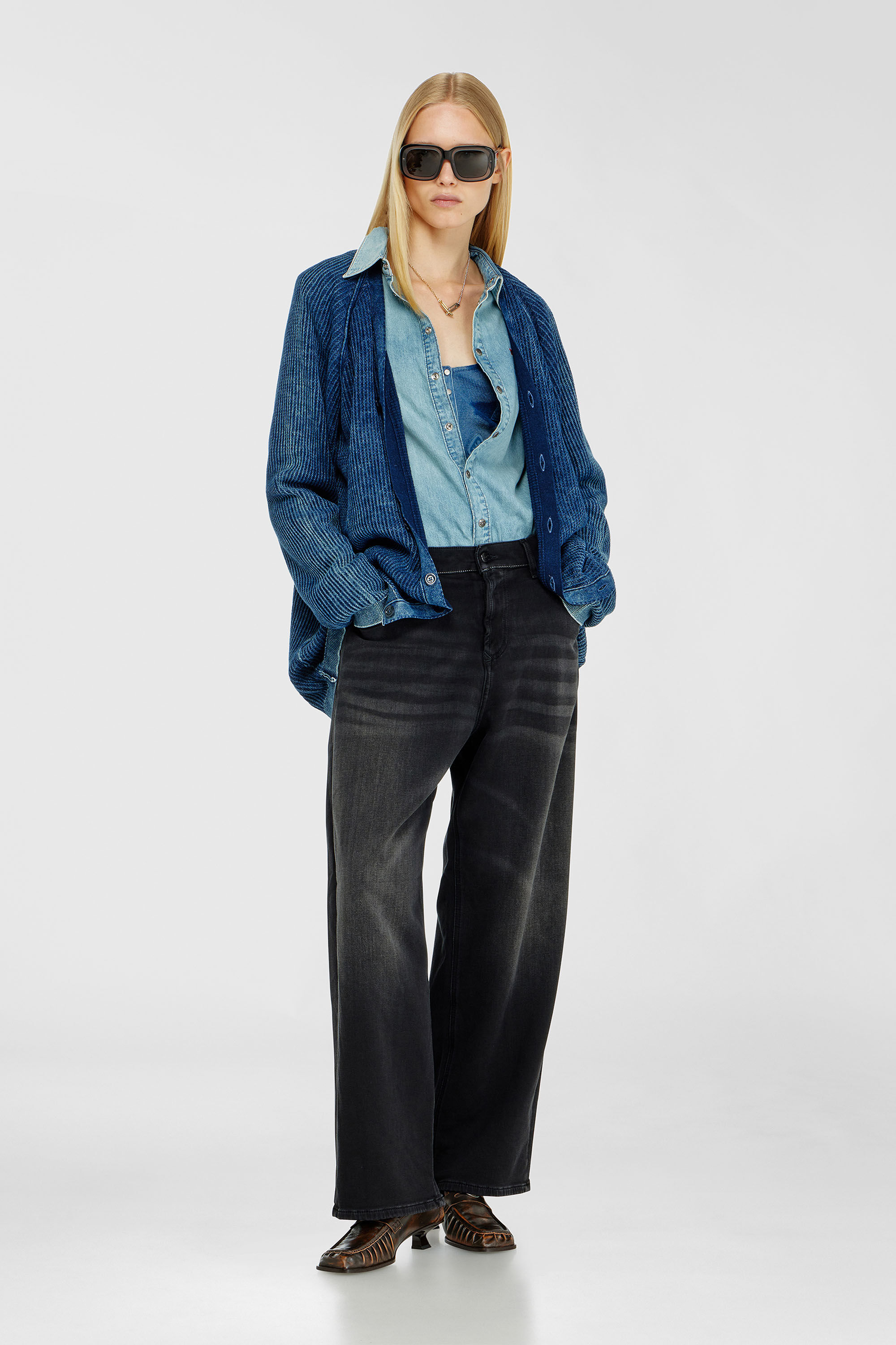 Women's Relaxed Jeans | Regular Waist 2097 D-Enim-M Joggjeans