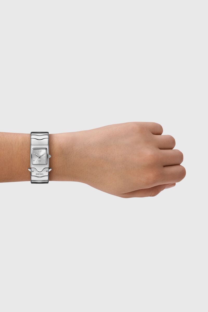 Closer Three-Hand Stainless Steel Watch