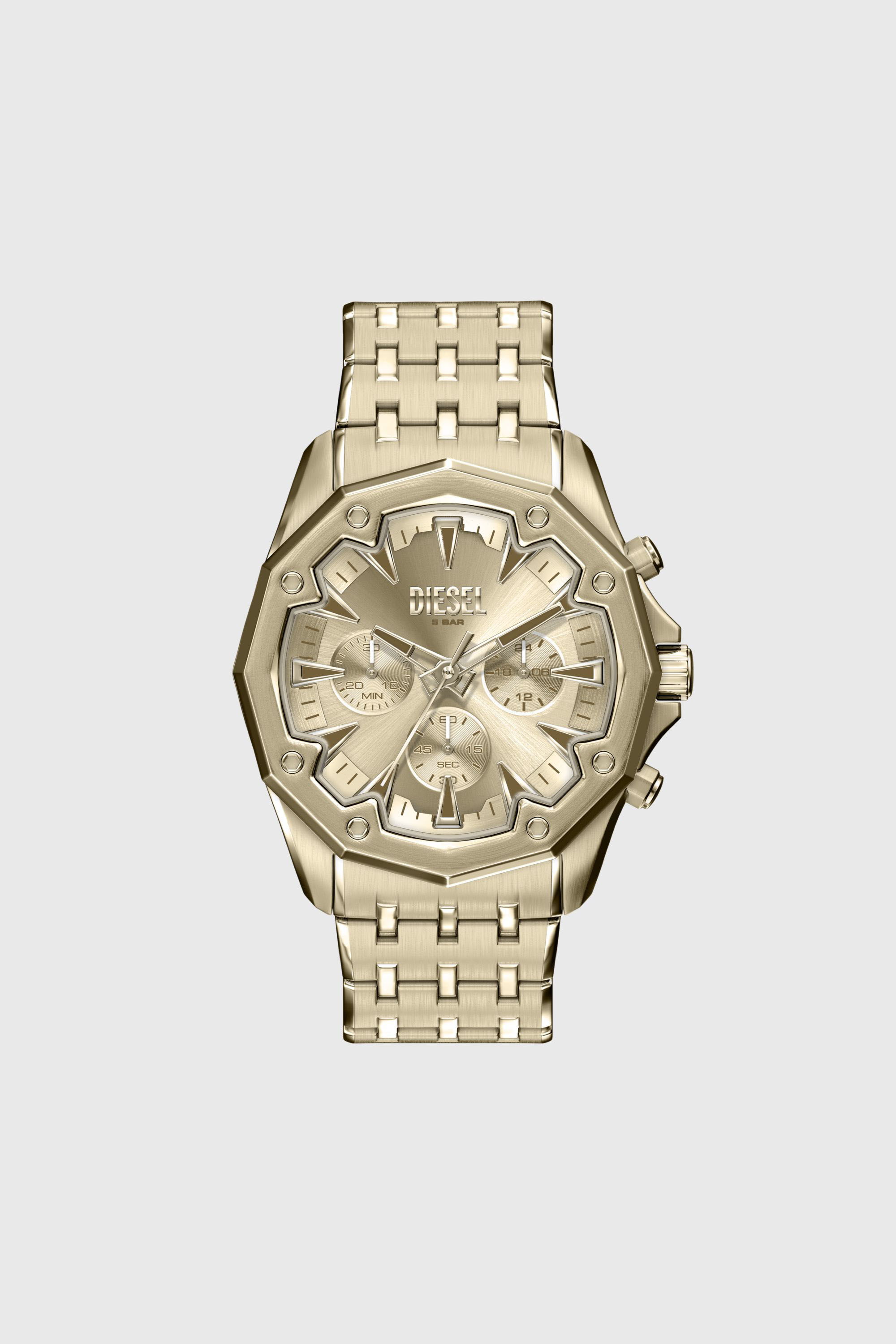Men's Stinger Gold-Tone Stainless Steel Watch | Gold | Diesel US