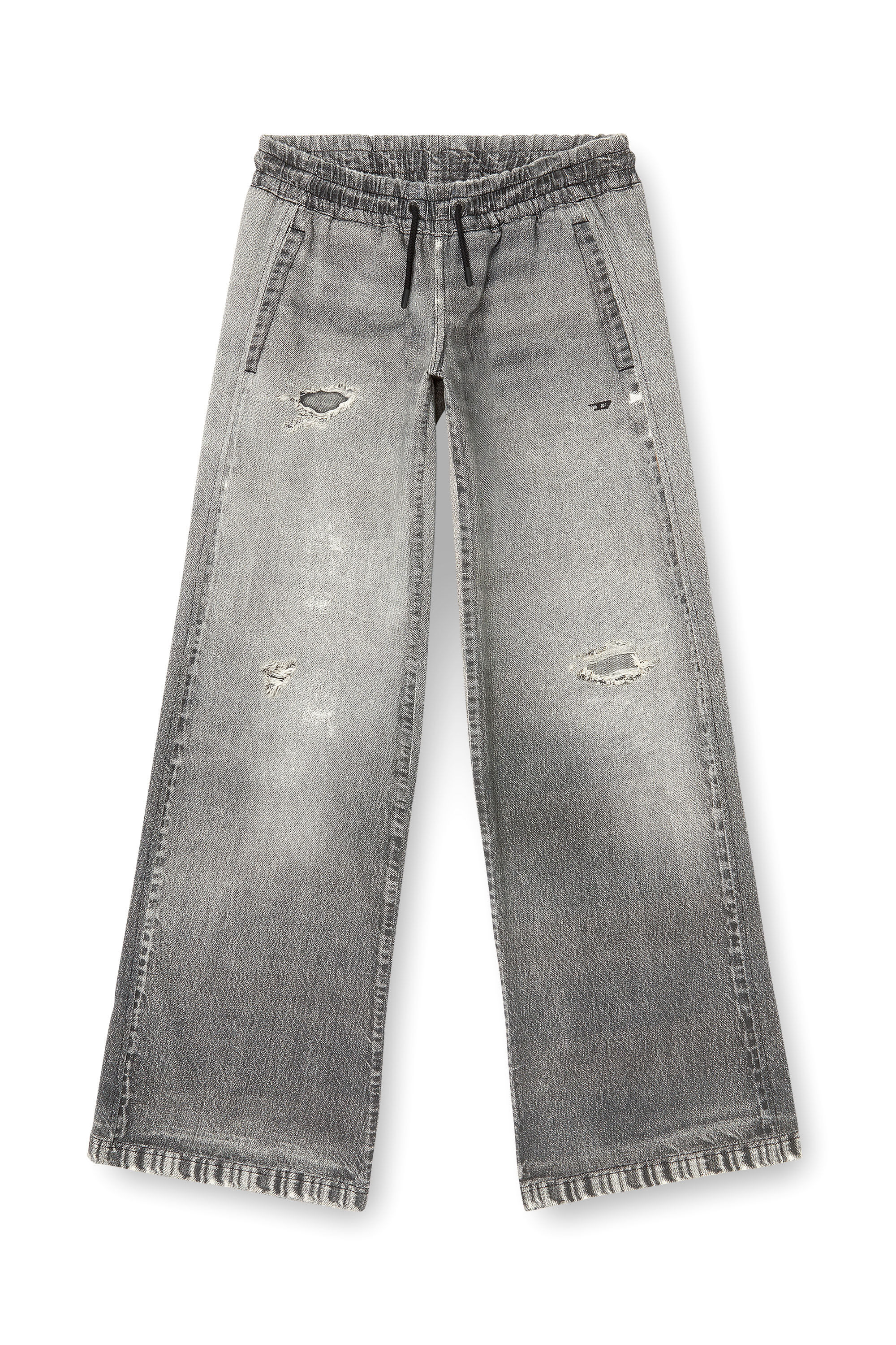 Diesel - Woman's Relaxed 2078 D-Ainty Joggjeans® 068US, Grey - 2