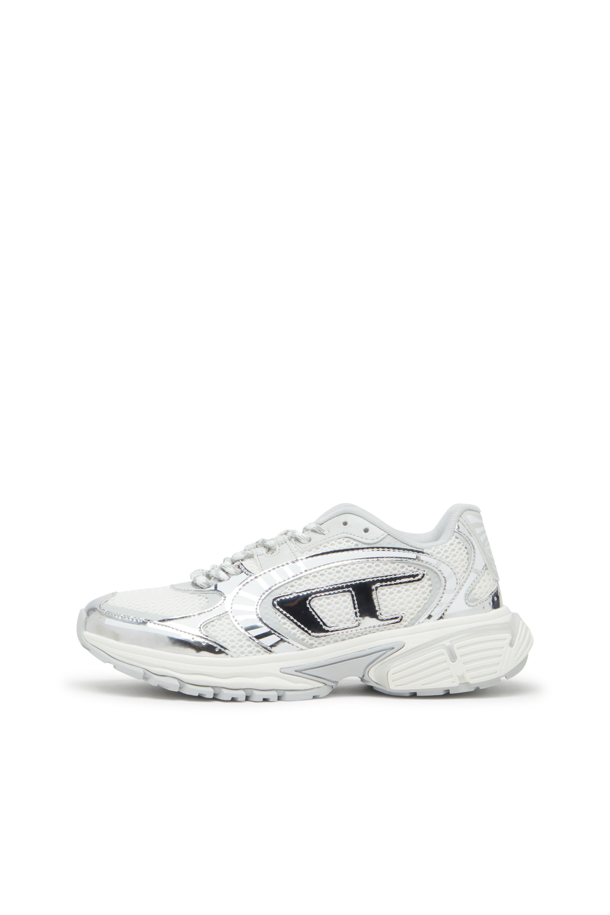 Women's S-Pro-V-Dense-Metallic mesh sneakers with Oval D