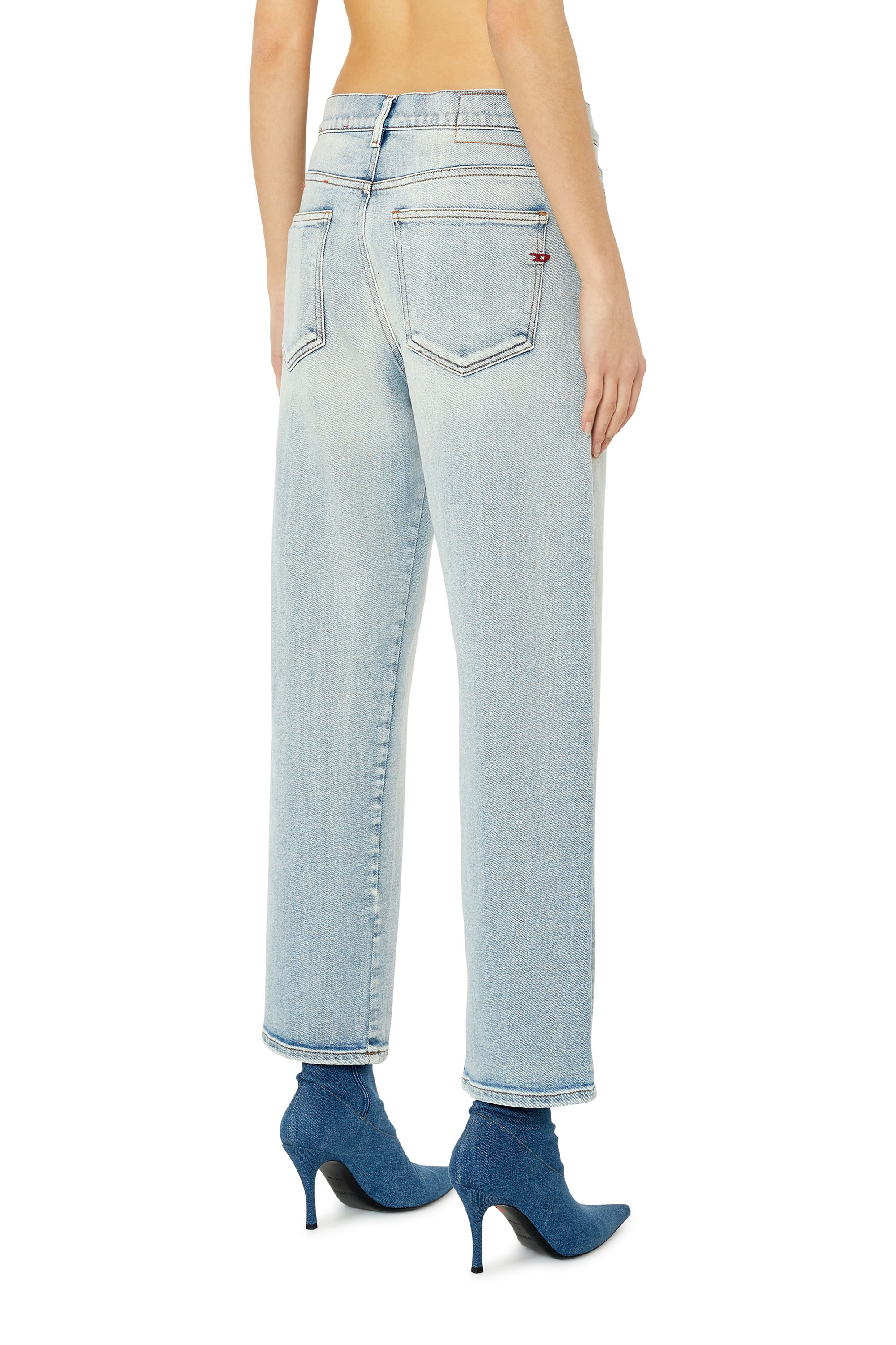 Diesel - Boyfriend Jeans 2016 D-Air 9C08L Femme, Bleu Clair - Image 5