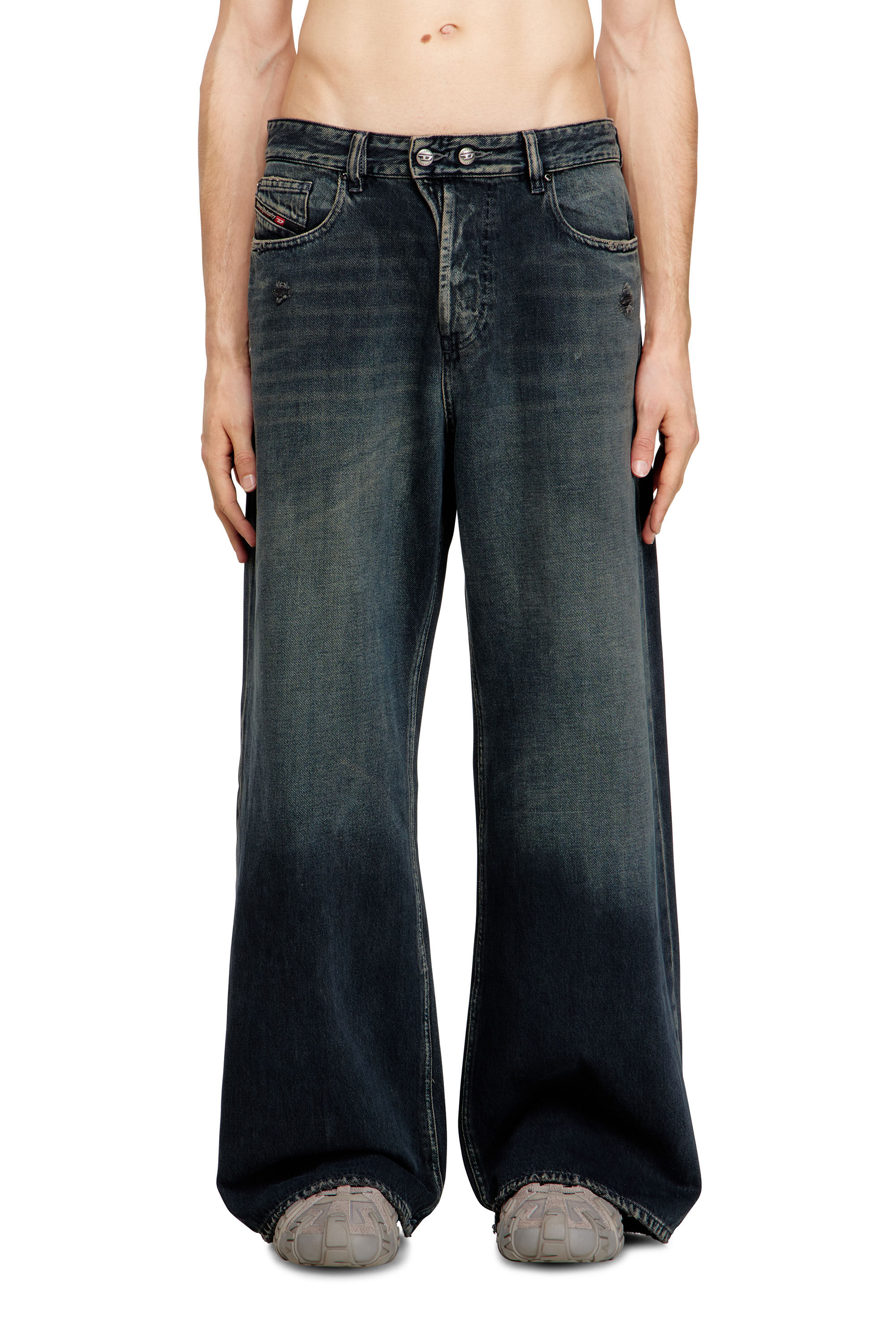 Women's Relaxed Jeans | Dark Blue | Diesel 1996 D-Sire