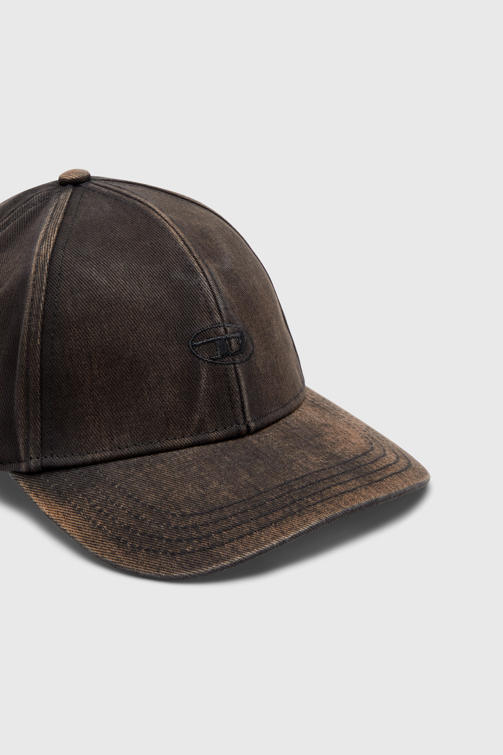 Men's baseball cap built from washed cotton twill | Diesel