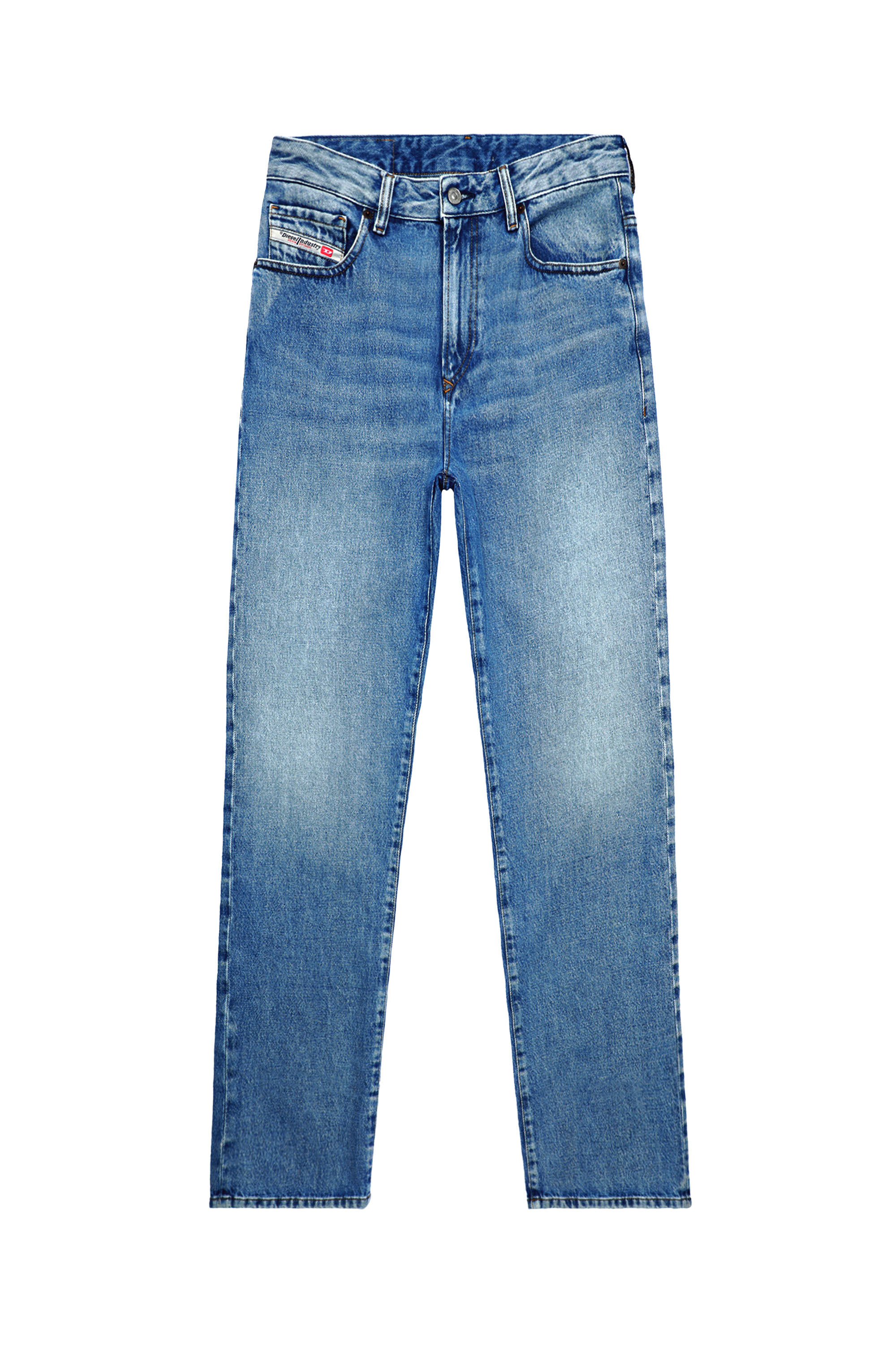 Diesel - Straight Jeans 1999 D-Reggy 09C16, Female's Straight Jeans - 1999 D-Reggy in Medium Blue - 2