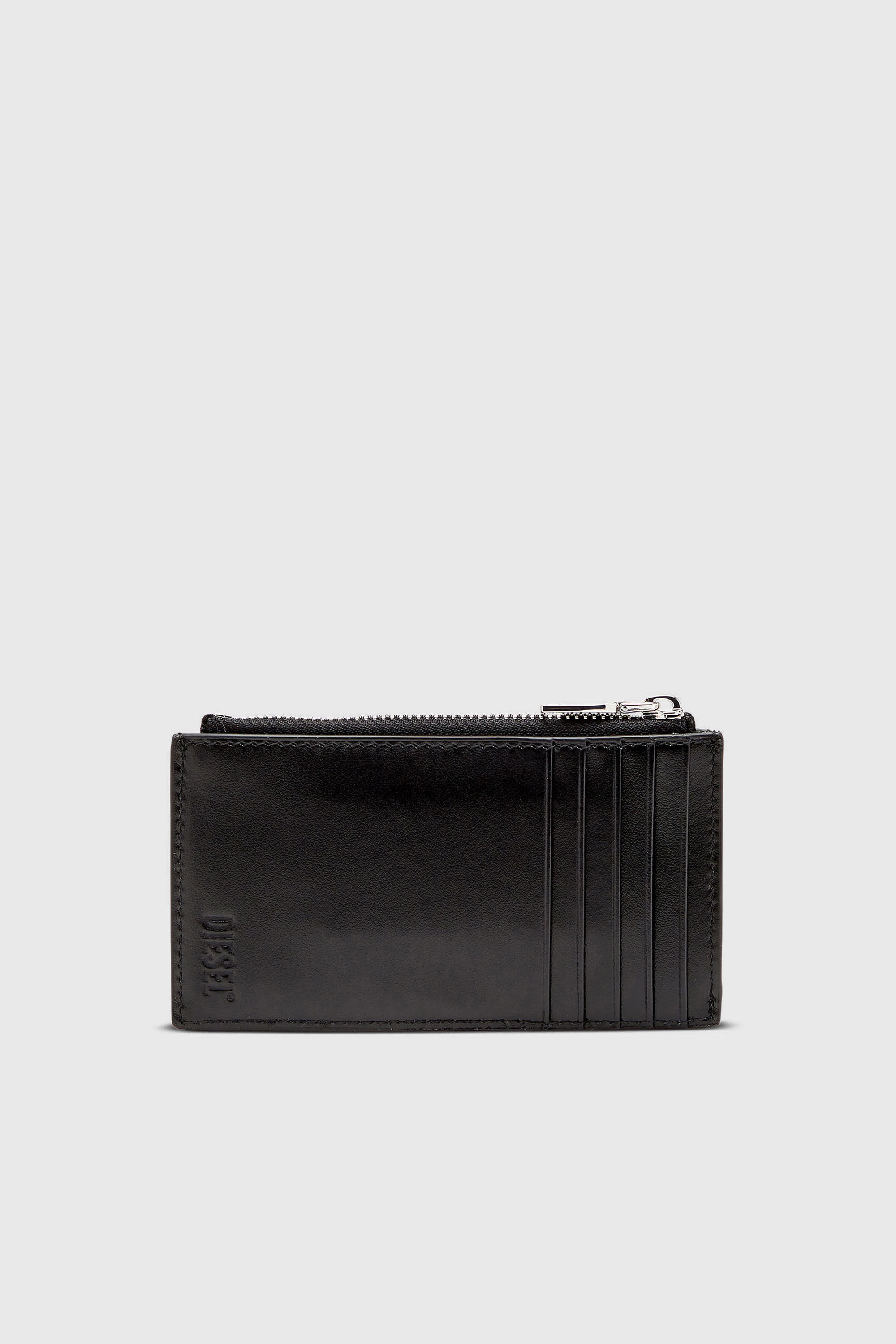 Diesel - PLAY CARD HOLDER III, Tarjetero con acabado brillante Mujer in Negro - 2