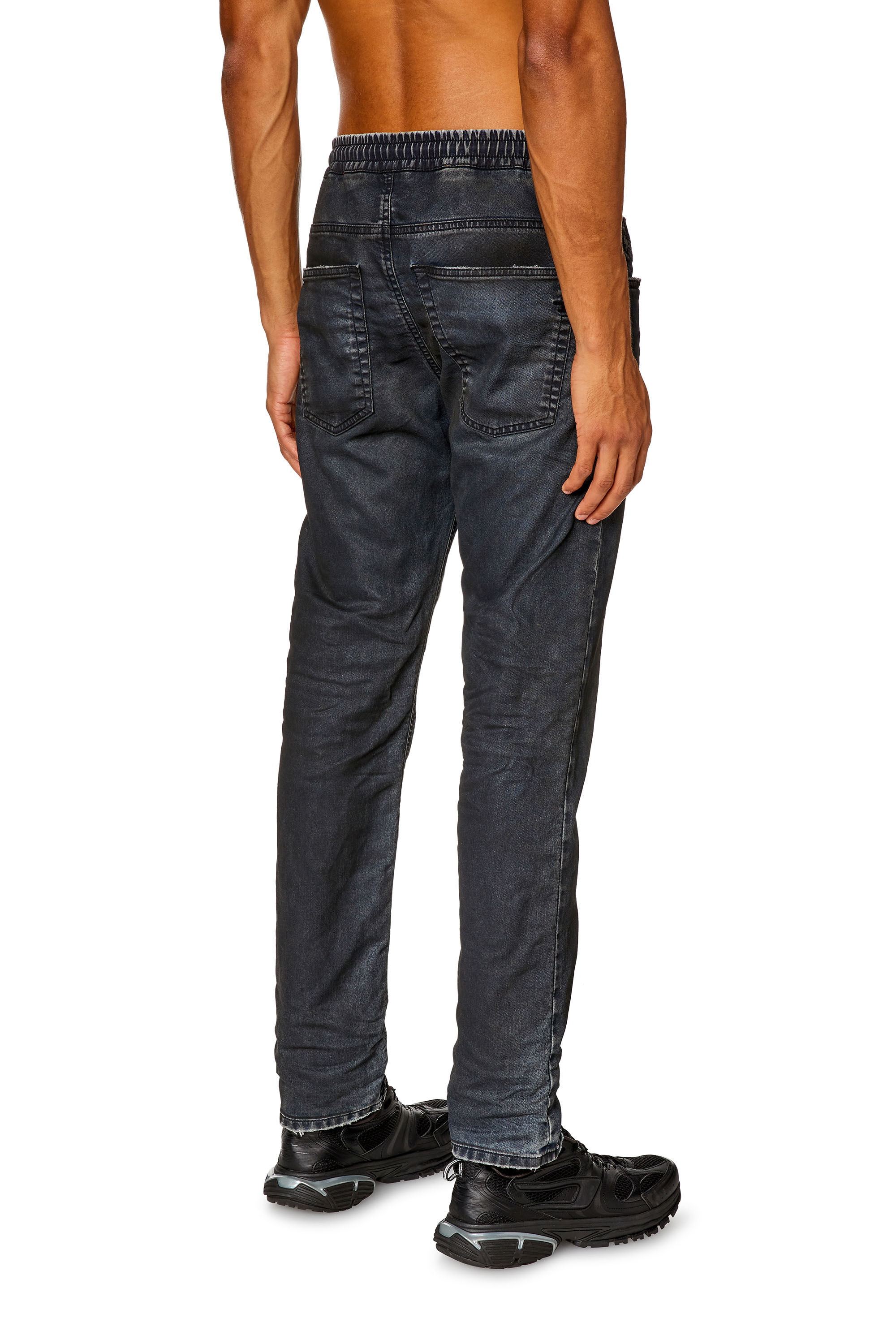 Diesel - Male's Regular 2030 D-Krooley Joggjeans® 068JC, Dark Blue - 4
