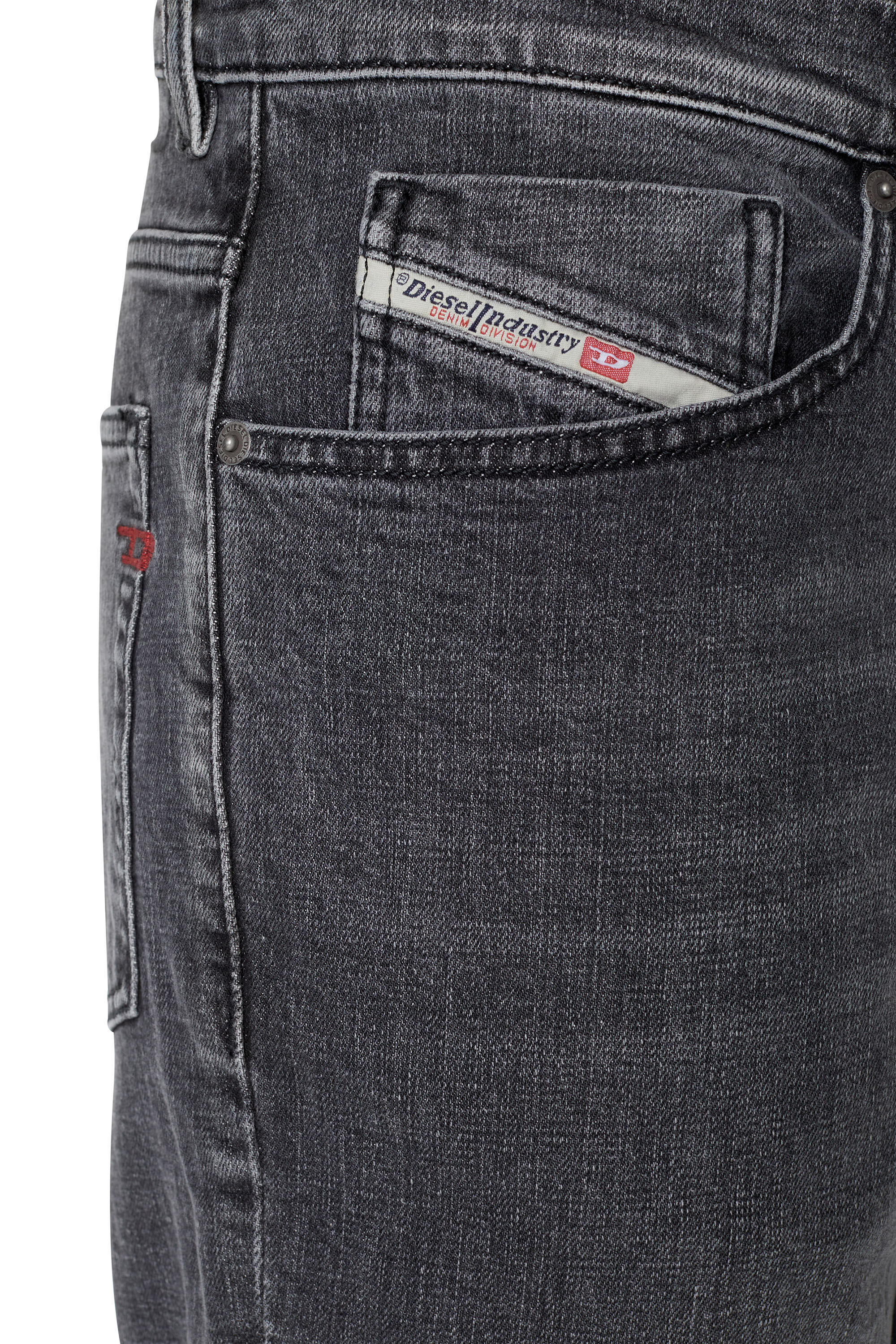 Diesel - Tapered Jeans 2005 D-Fining 09C47, Tapered Jeans - 2005 D-Fining Homme in Noir - 6