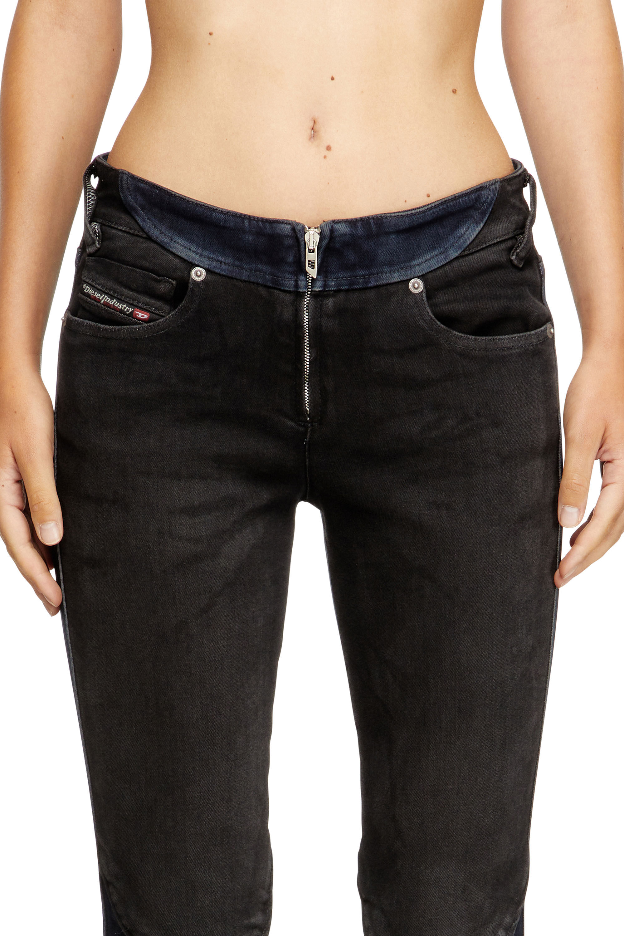 Diesel - Female's Slim Jeans D-Bikee 09M92, Dark Blue - 3
