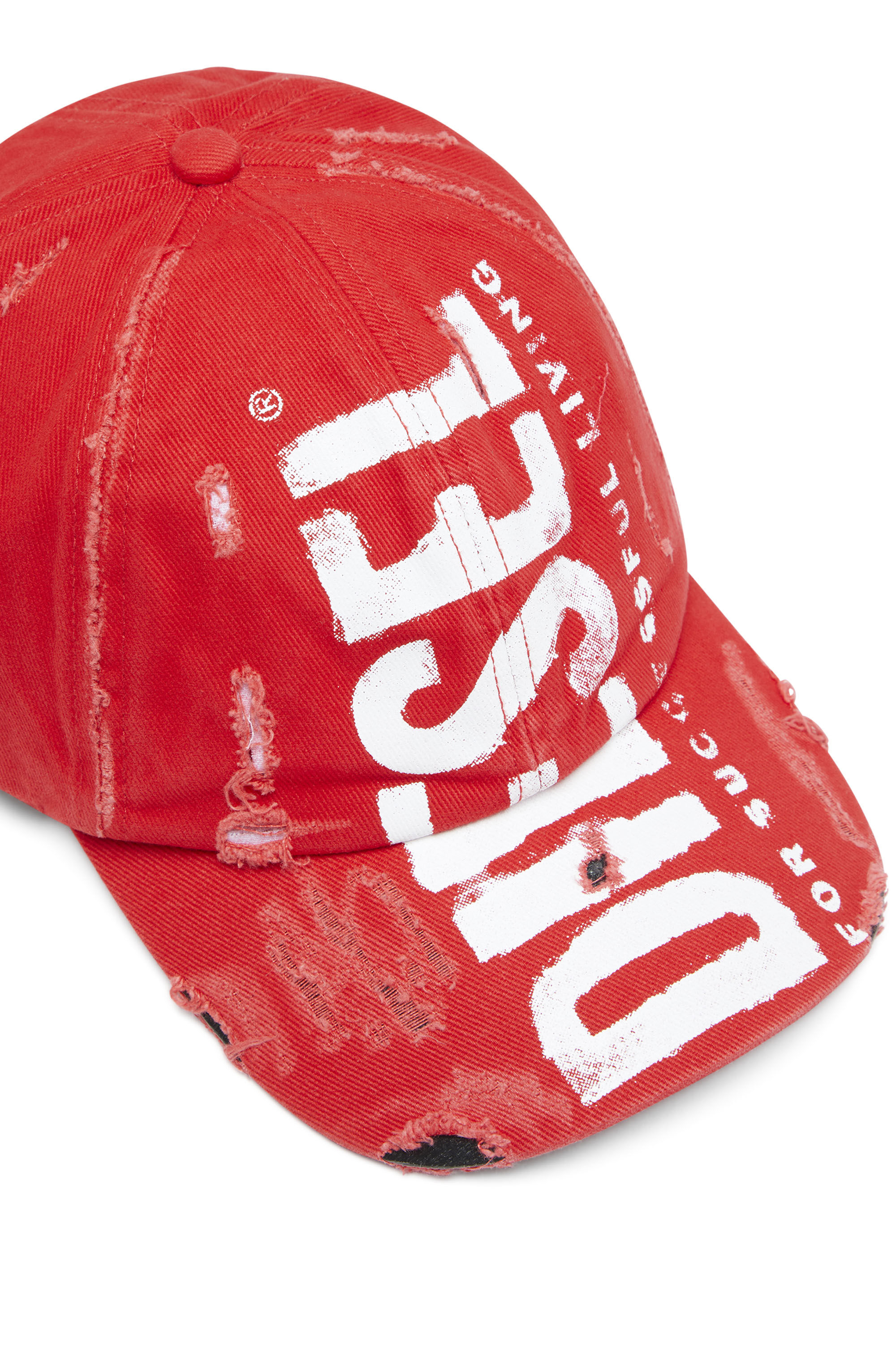 【DIESEL】C-EWAN-NY CAP RED Red C-Ewan-Ny Cap
