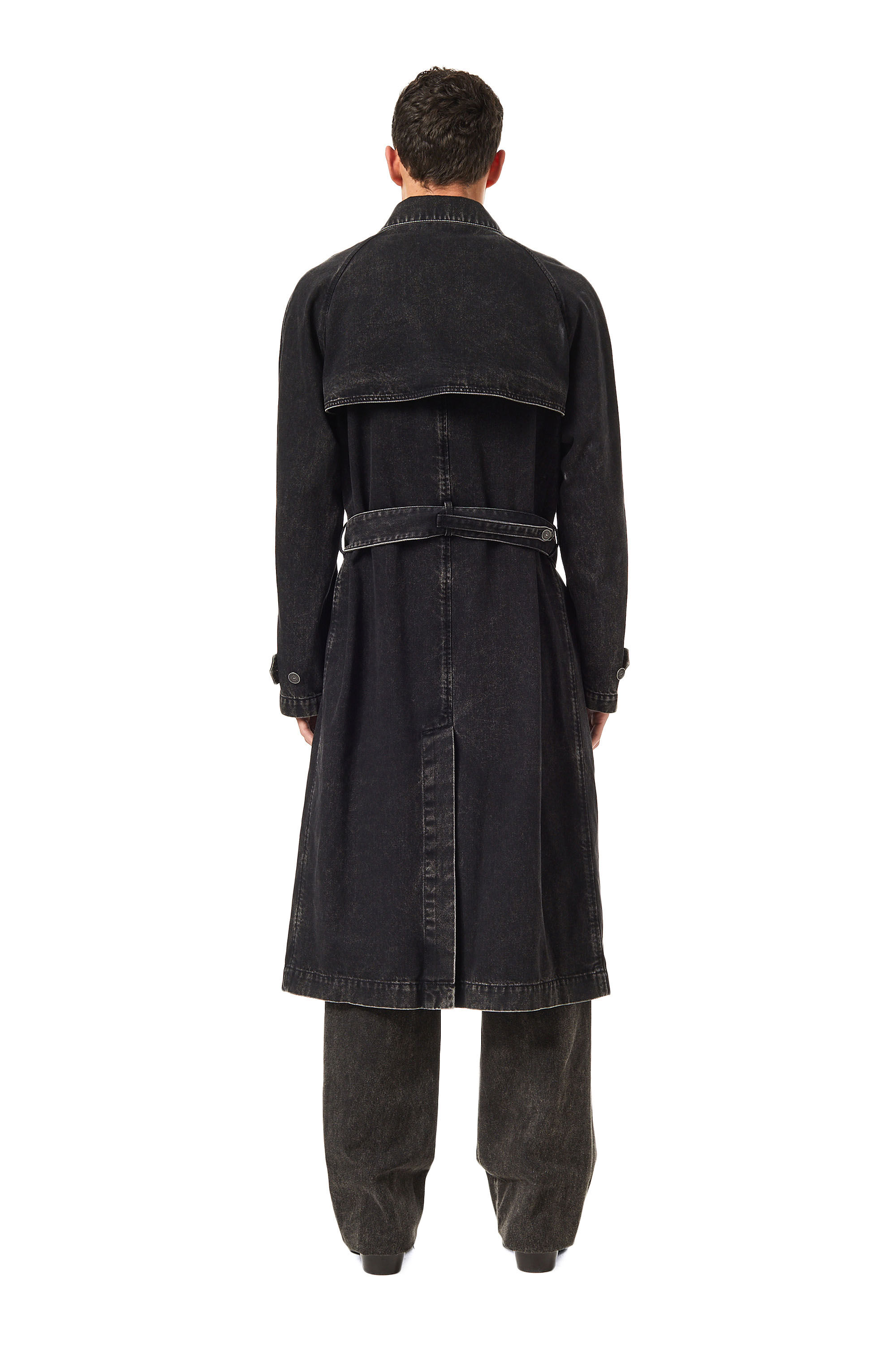 D-DELIRIOUS DOUBLE BREASTED TRENCH COAT, 